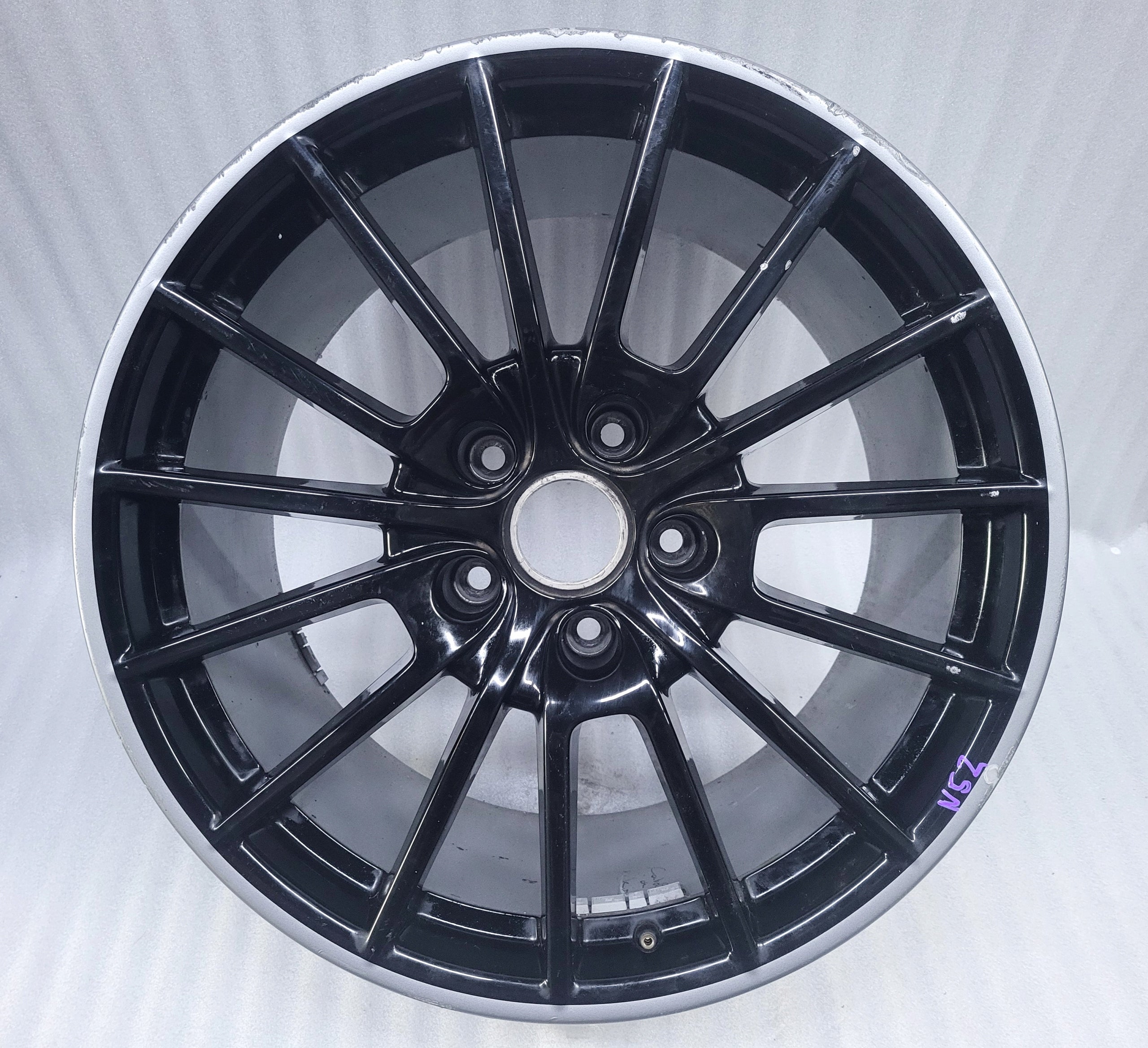 1x Alu Felge Porsche Panamera Aluminum rim 20 Zoll 11.5J 5x130 63ET 97036298006