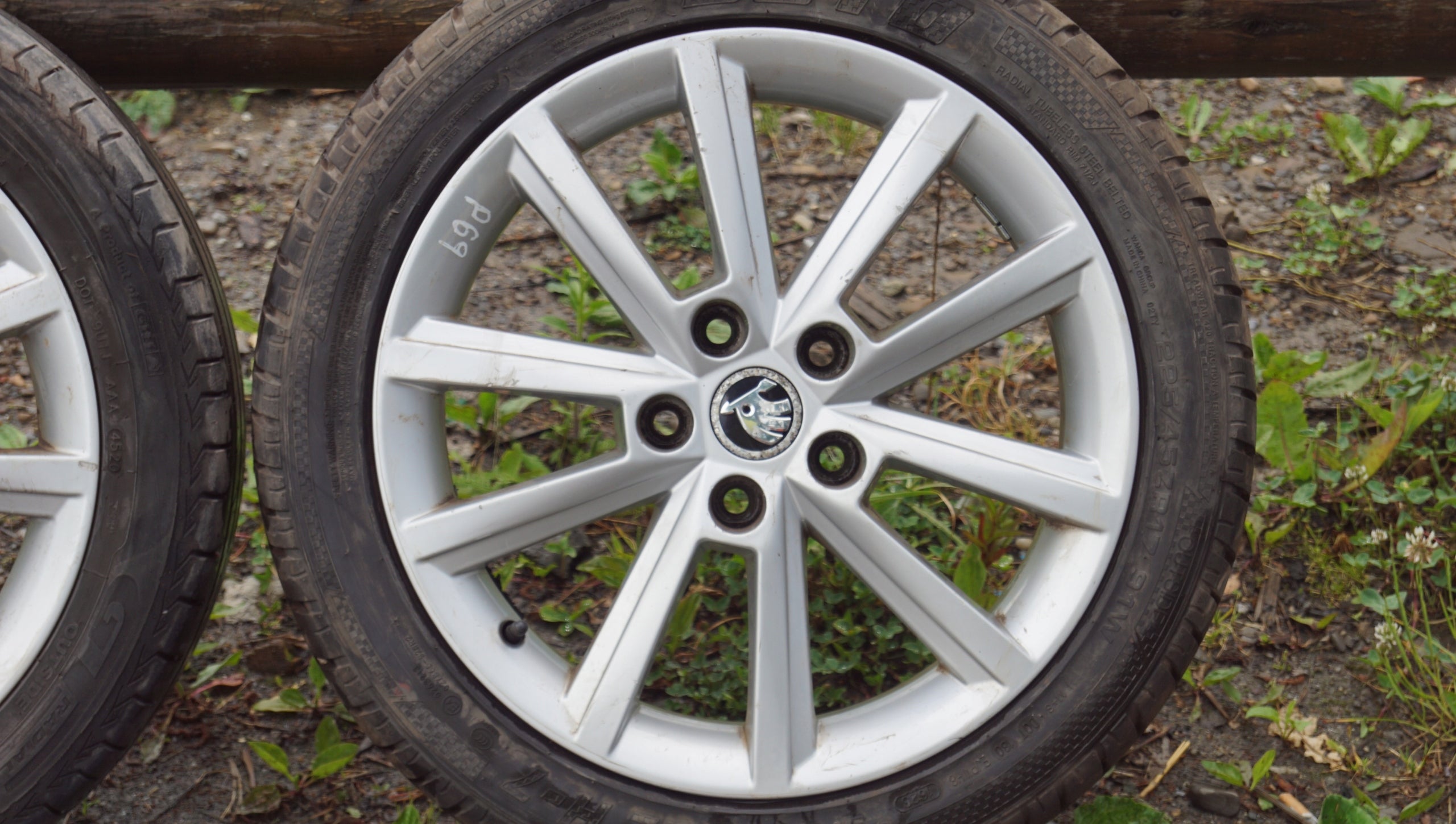 Alu Felge Skoda Octavia Aluminum rim 17 Zoll 7.0J 5x112 5E0601025E