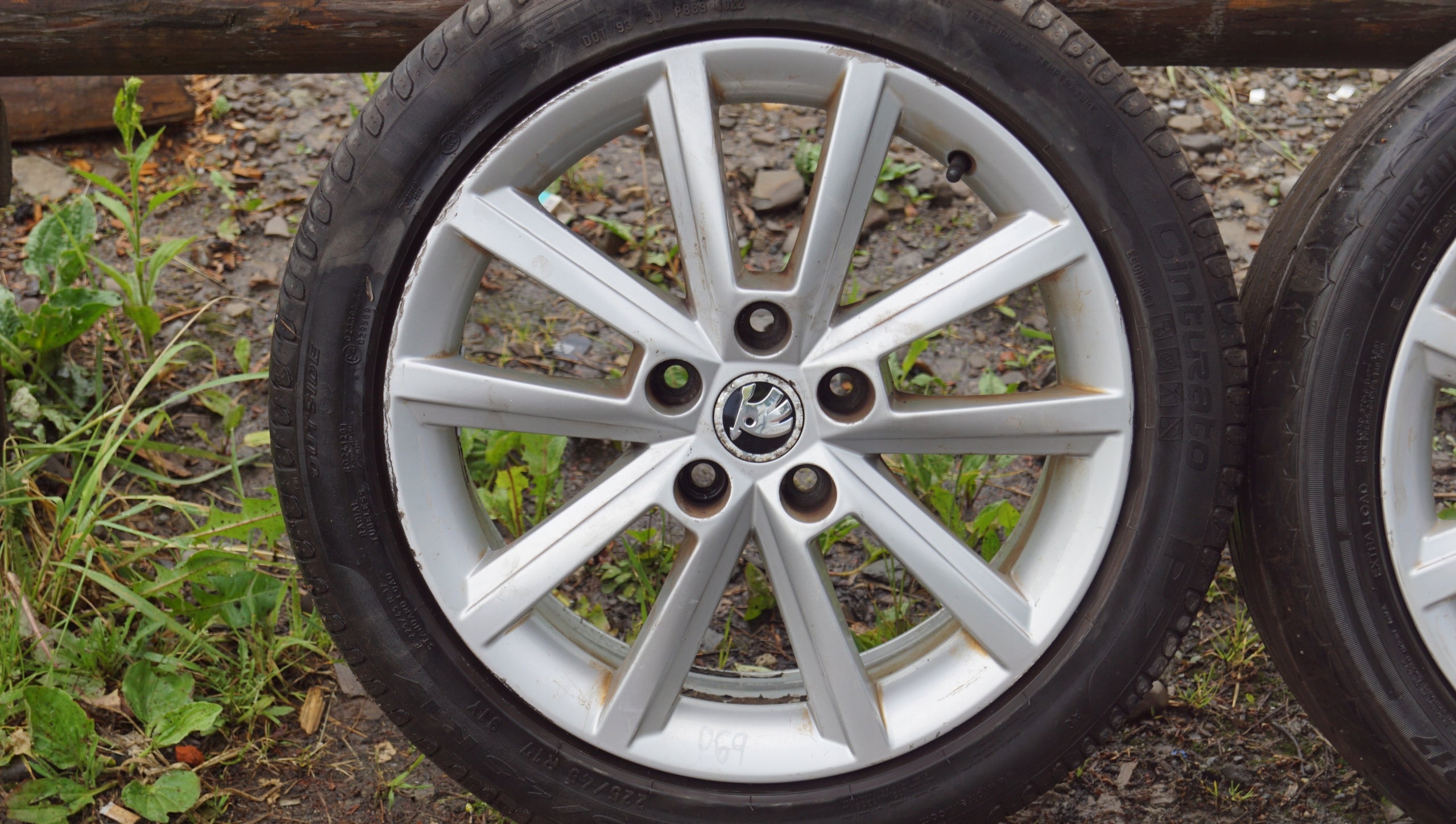 Alu Felge Skoda Octavia Aluminum rim 17 Zoll 7.0J 5x112 5E0601025E