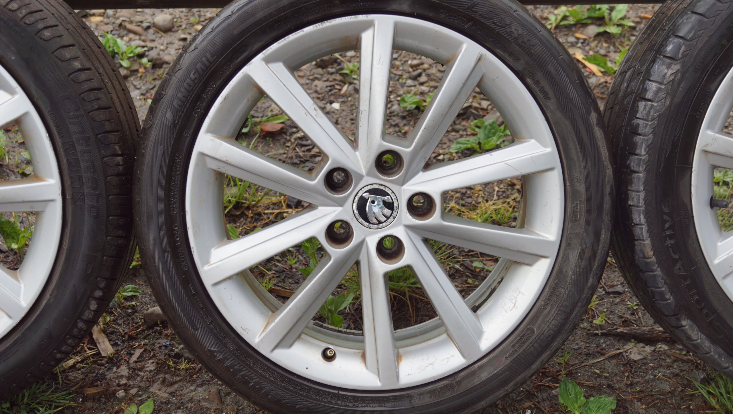 Alu Felge Skoda Octavia Aluminum rim 17 Zoll 7.0J 5x112 5E0601025E