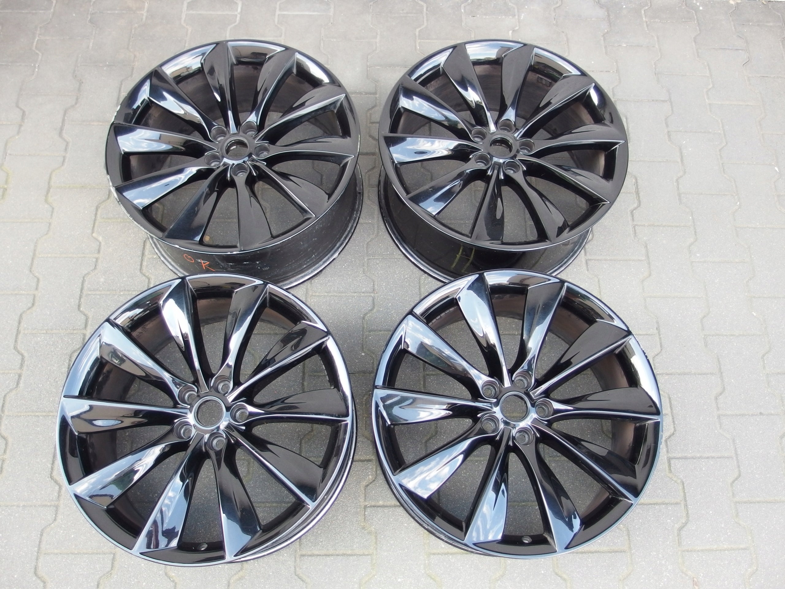 Alu Felge Tesla Model S Aluminum rim 21 Zoll 8.5J 5x120 600586800E