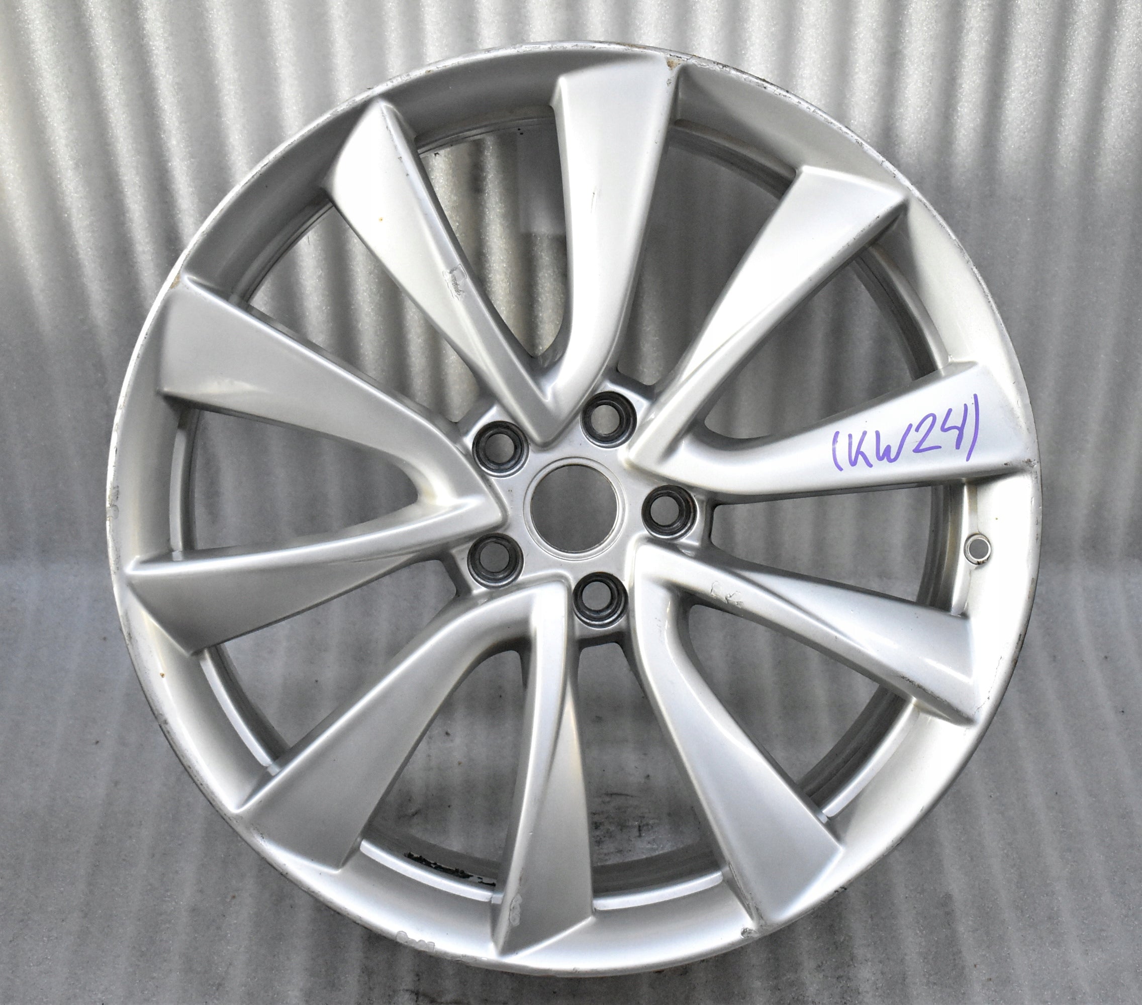 1x Alu Felge Tesla Model 3 Aluminum rim 20 Zoll 8.5J 5x120 35ET 104422700D