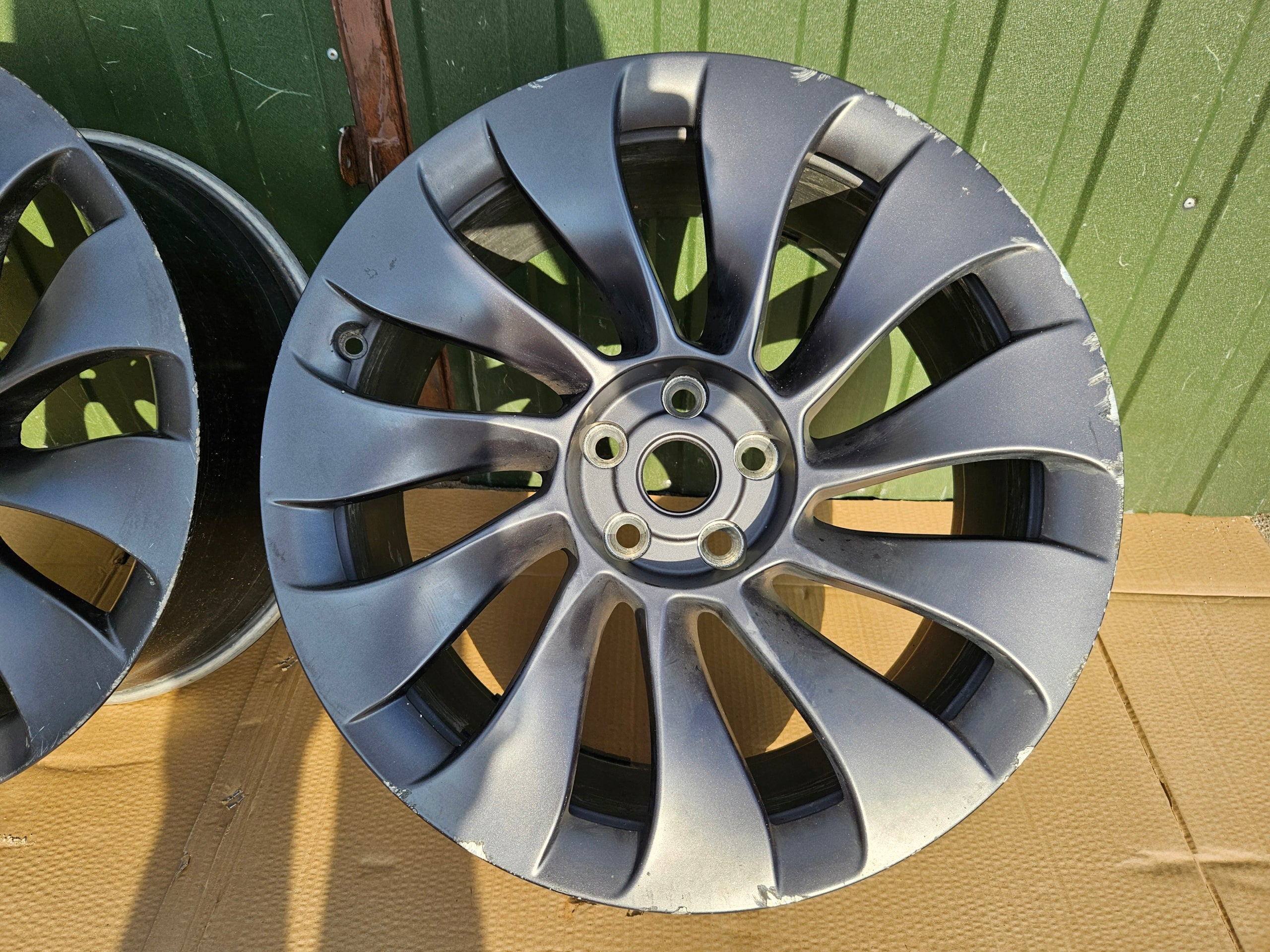 1x Alu Felge Tesla Model 3 Aluminum rim 20 Zoll 9.0J 5x114.3 104426700A