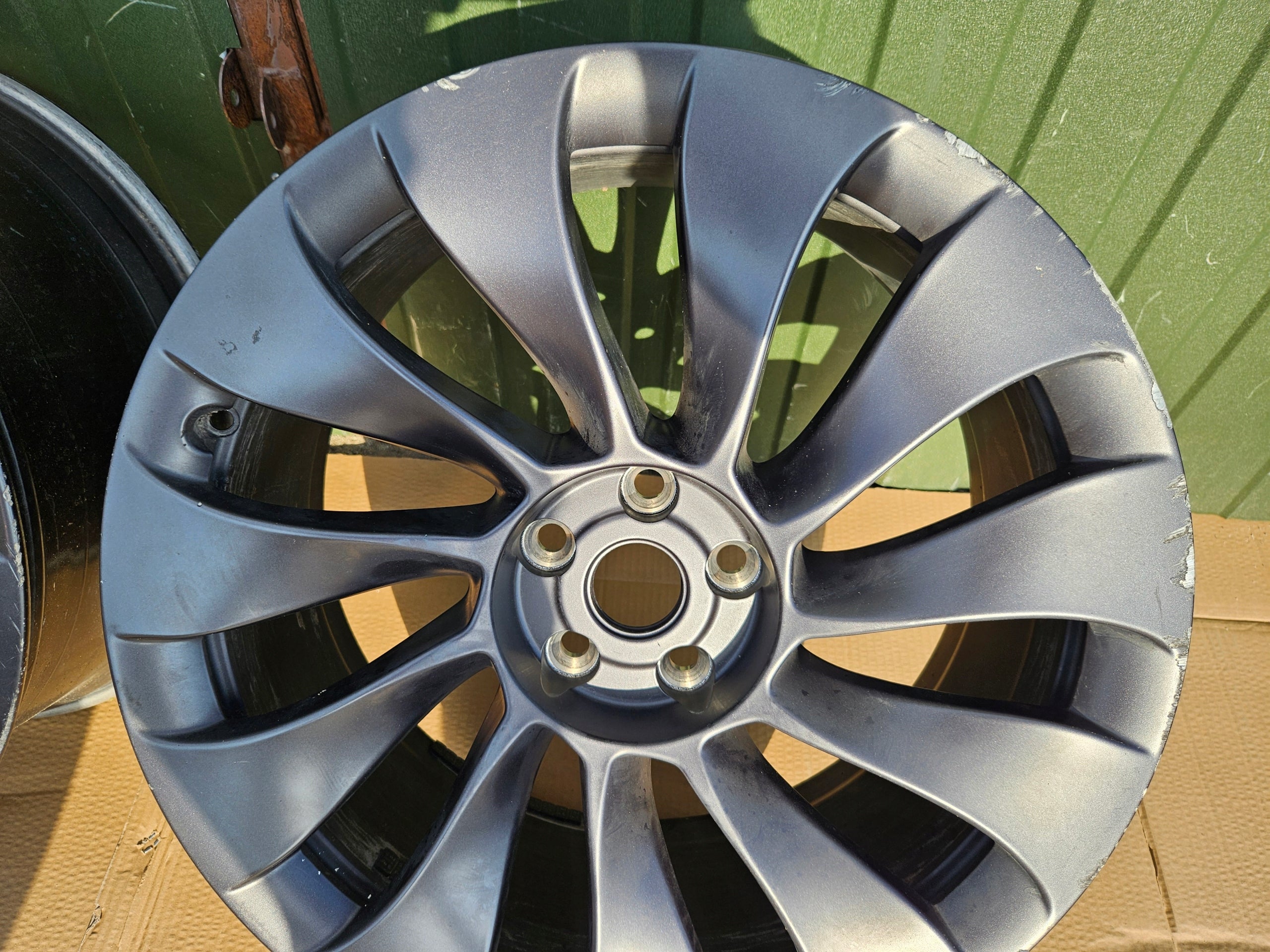 1x Alu Felge Tesla Model 3 Aluminum rim 20 Zoll 9.0J 5x114.3 104426700A