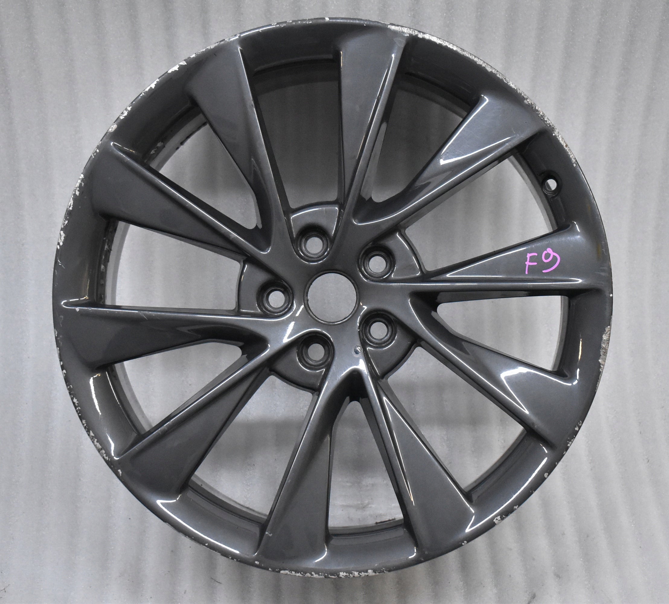 1x Alu Felge Tesla Model S Aluminum rim 21 Zoll 8.5J 5x120 40ET 106651900C