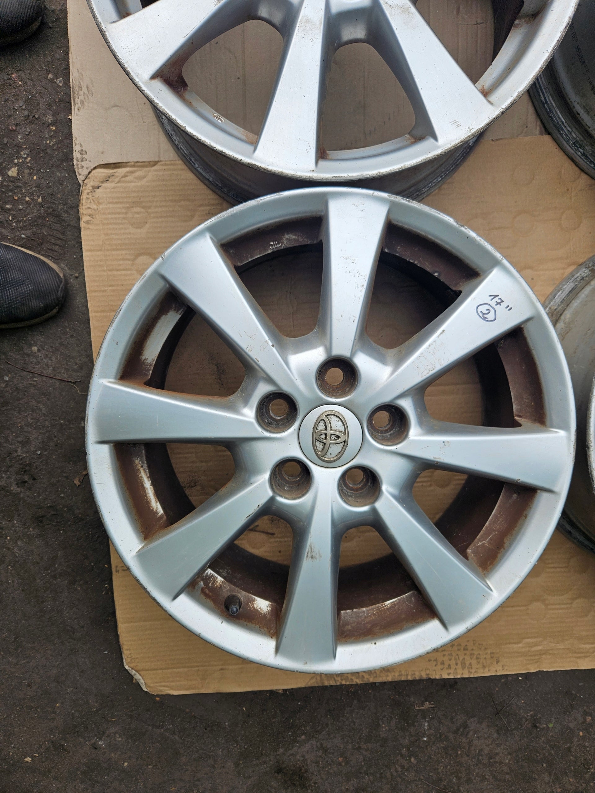 Alu Felge Toyota Corolla Verso Auris Corolla Verso 17 Zoll 7.0J 5x114.3