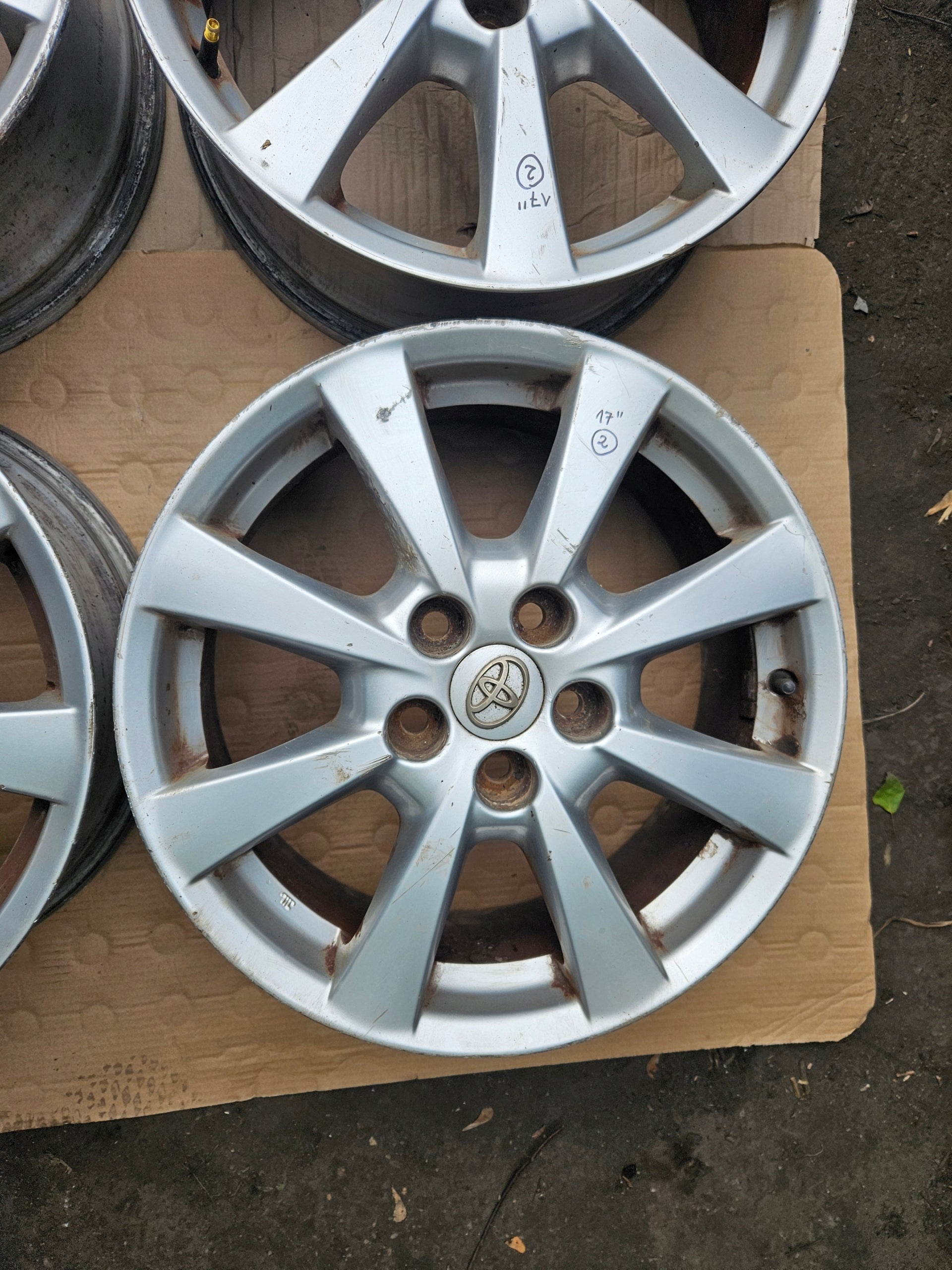 Alu Felge Toyota Corolla Verso Auris Corolla Verso 17 Zoll 7.0J 5x114.3