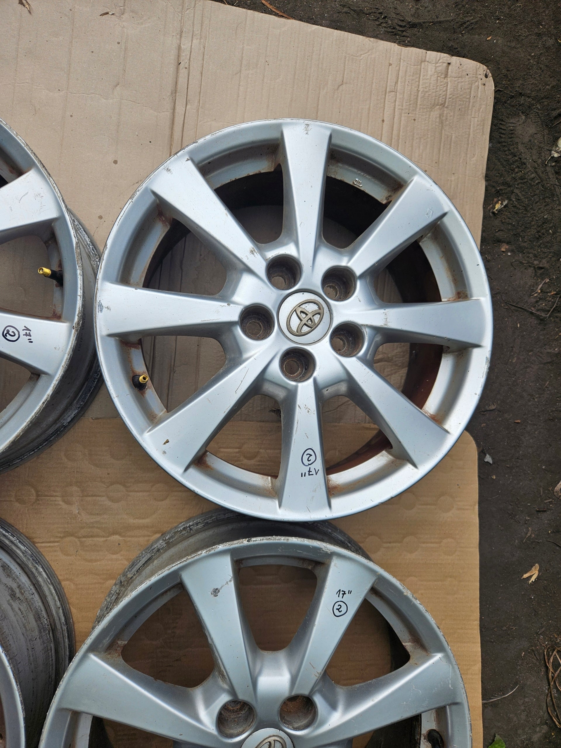 Alu Felge Toyota Corolla Verso Auris Corolla Verso 17 Zoll 7.0J 5x114.3