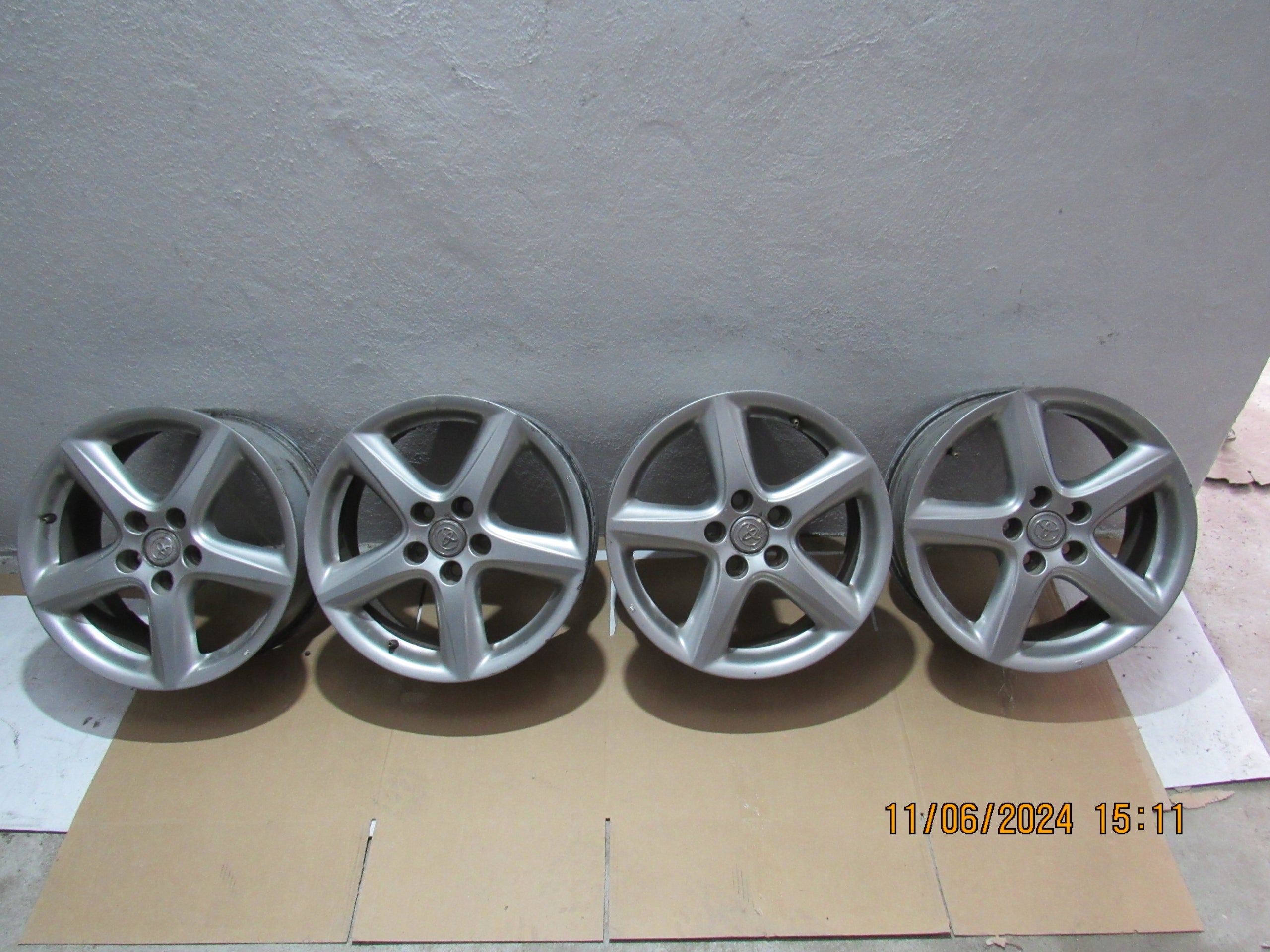 Alu Felge Toyota Corolla Cross Aluminum rim 17 Zoll 7.0J 5x114.3 -45ET