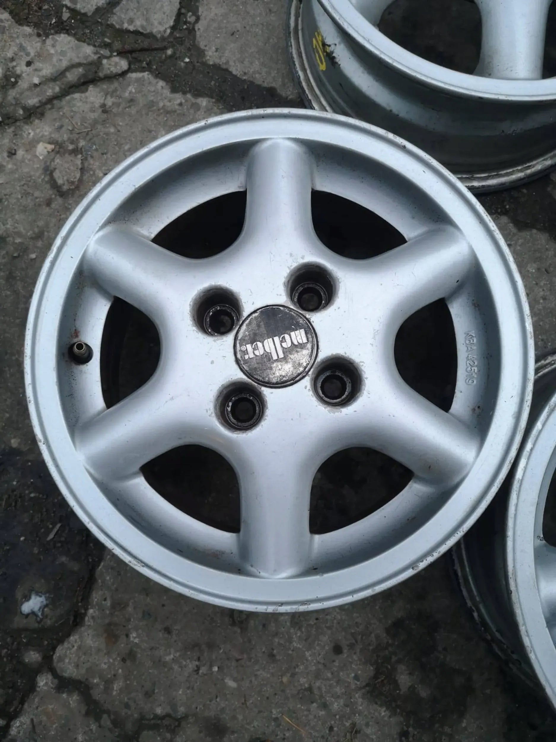 Alu Felge Volkswagen Polo Golf Aluminum rim 13 Zoll 5.0J 4x100 38ET