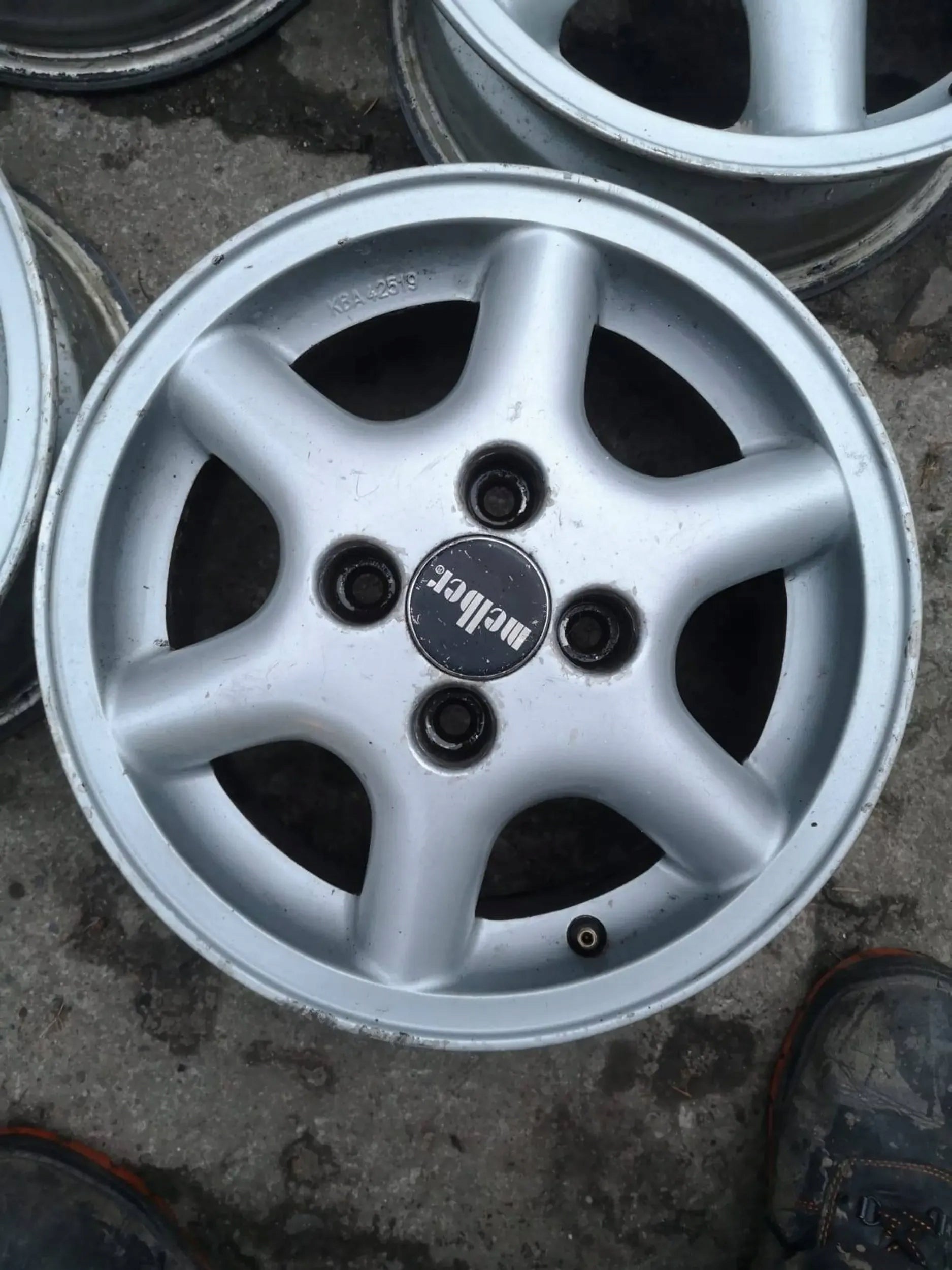 Alu Felge Volkswagen Polo Golf Aluminum rim 13 Zoll 5.0J 4x100 38ET