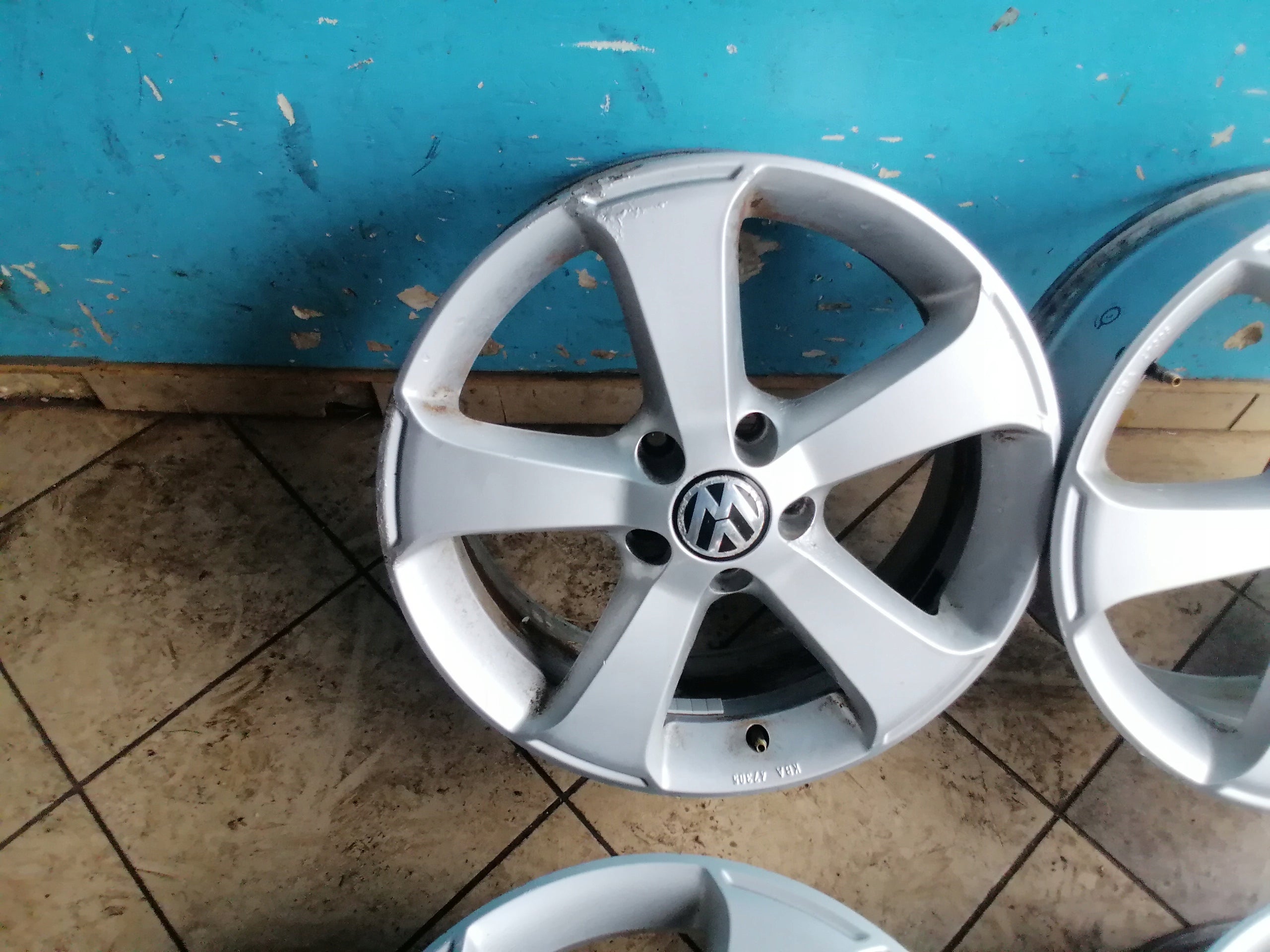 Alu Felge Volkswagen T4 Aluminum rim 17 Zoll 6.5J 5x112 39ET 1K8071497