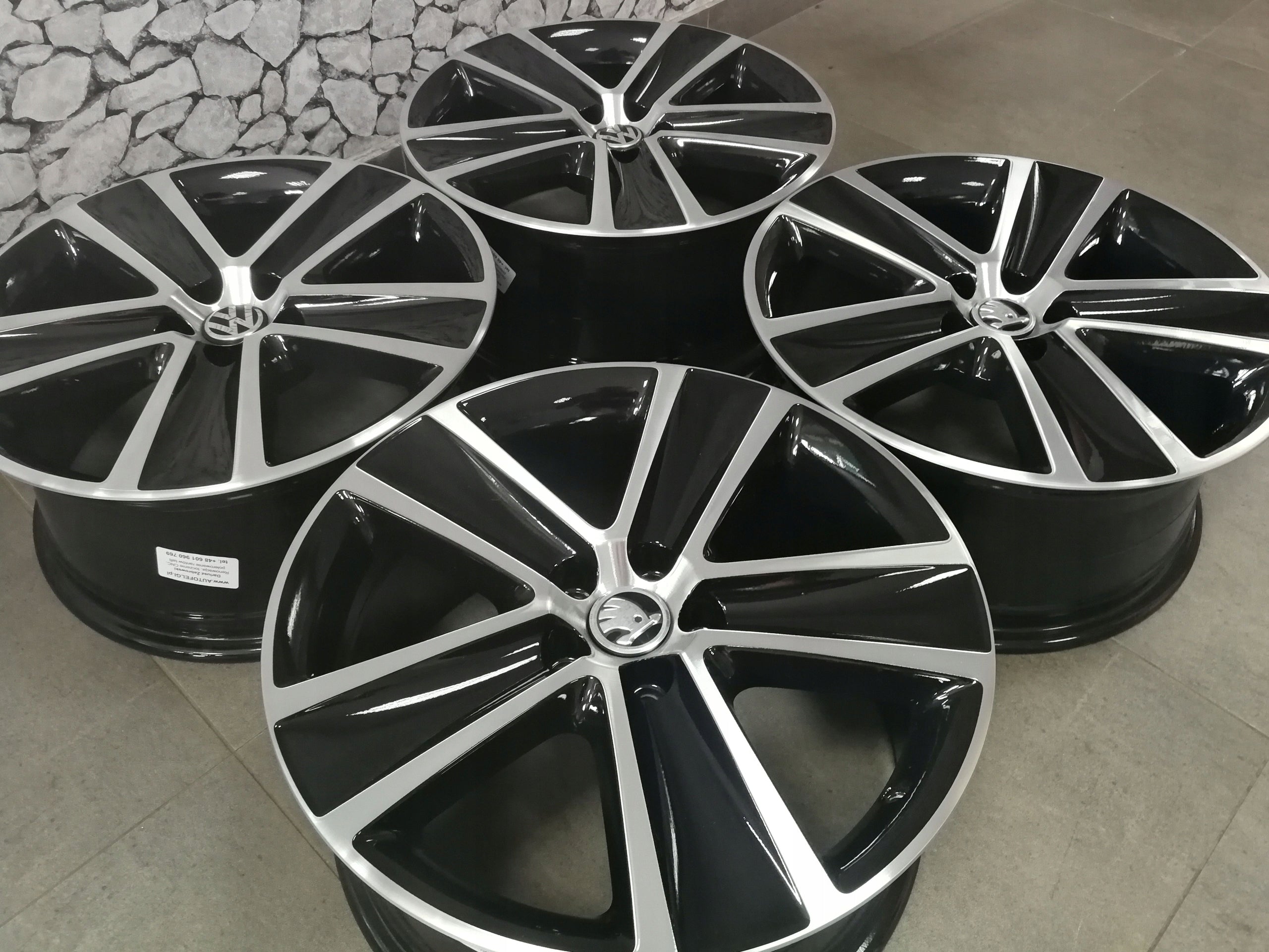 Alu Felge Volkswagen Polo Aluminum rim 17 Zoll 7.5J 5x100 38ET