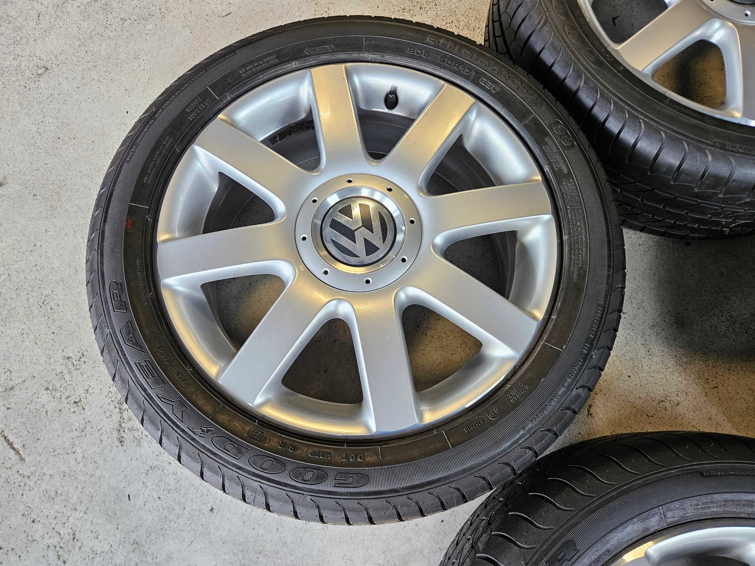 Alu Felge Volkswagen Touran Golf V Golf 17 Zoll 6.0J 5x112 48,5ET 1K0601025N