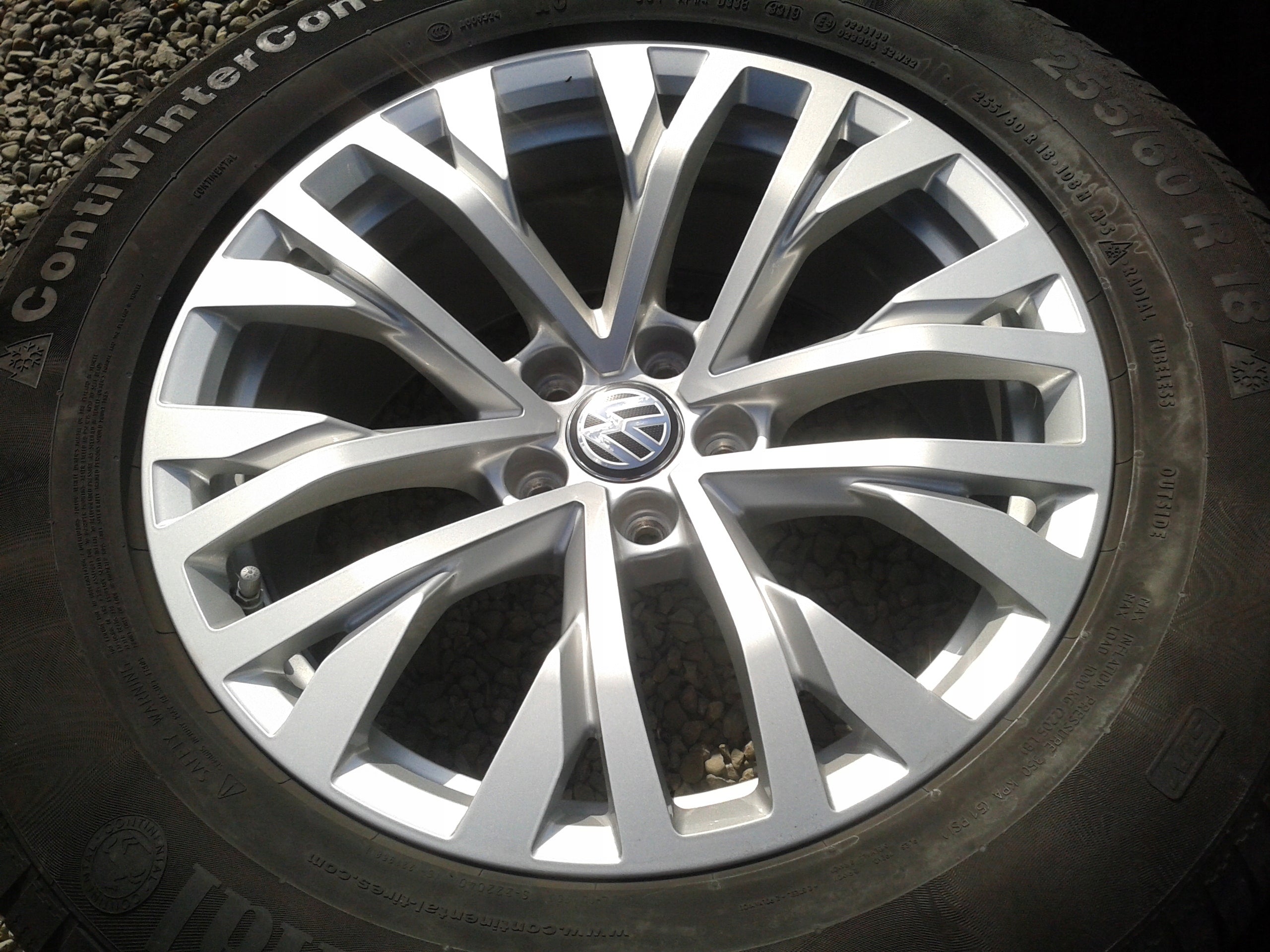 Alu Felge Volkswagen T2 Touareg Aluminum rim 18 Zoll 8.0J 5x112 25ET