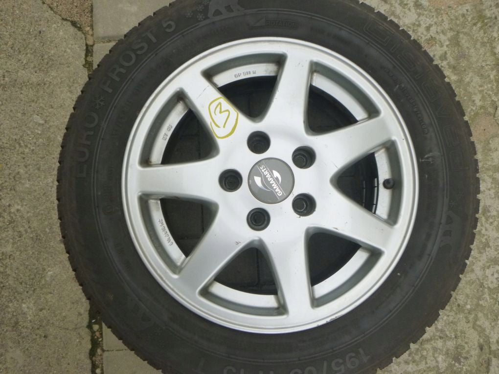 Alu Felge Volkswagen Kombi Aluminum rim 15 Zoll 6.5J 5x112 45ET