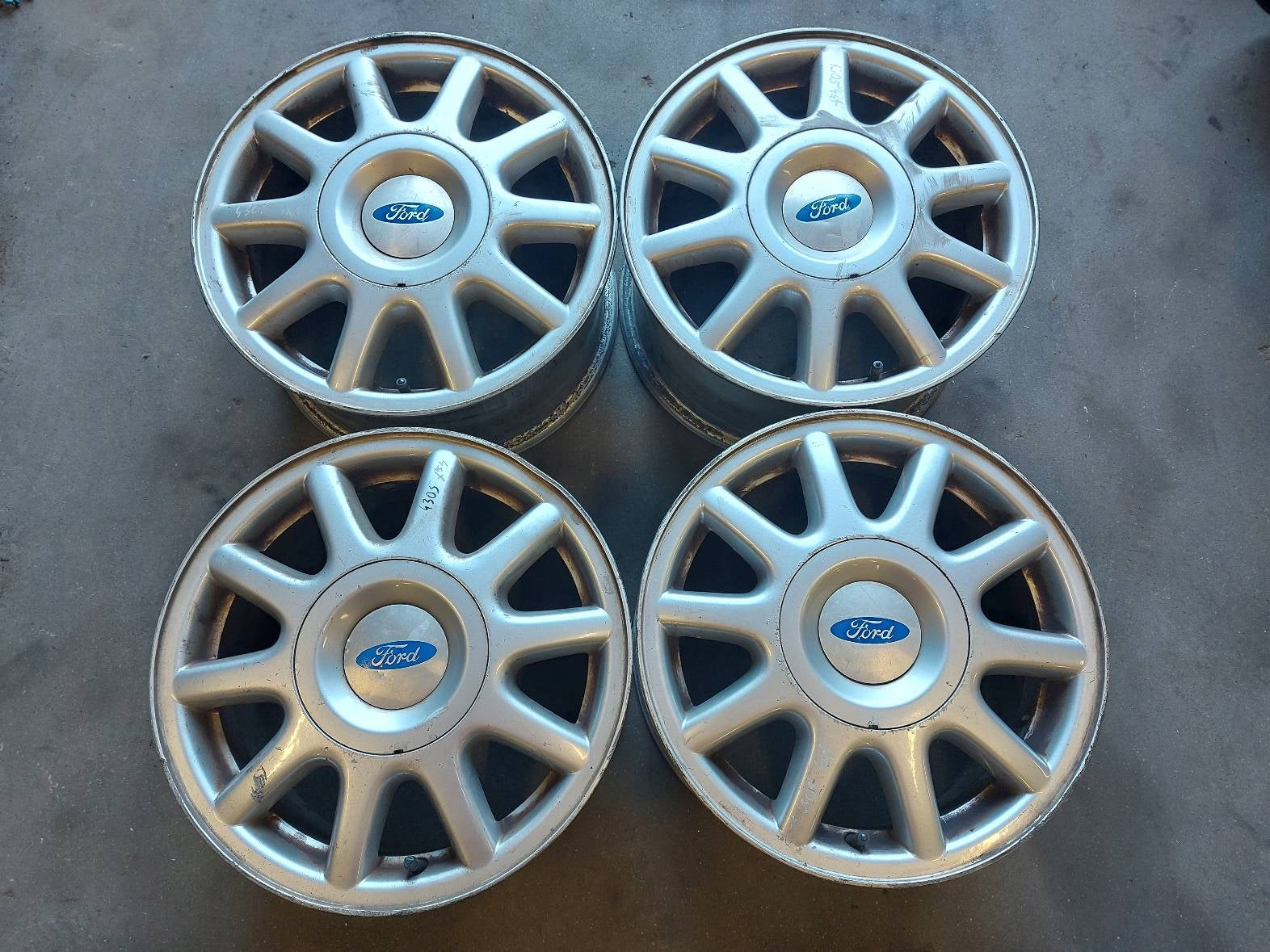  Alu Felge Volkswagen Jetta Aluminum rim 15 Zoll 7.0J 5x112 59ET 7M0601025F product image