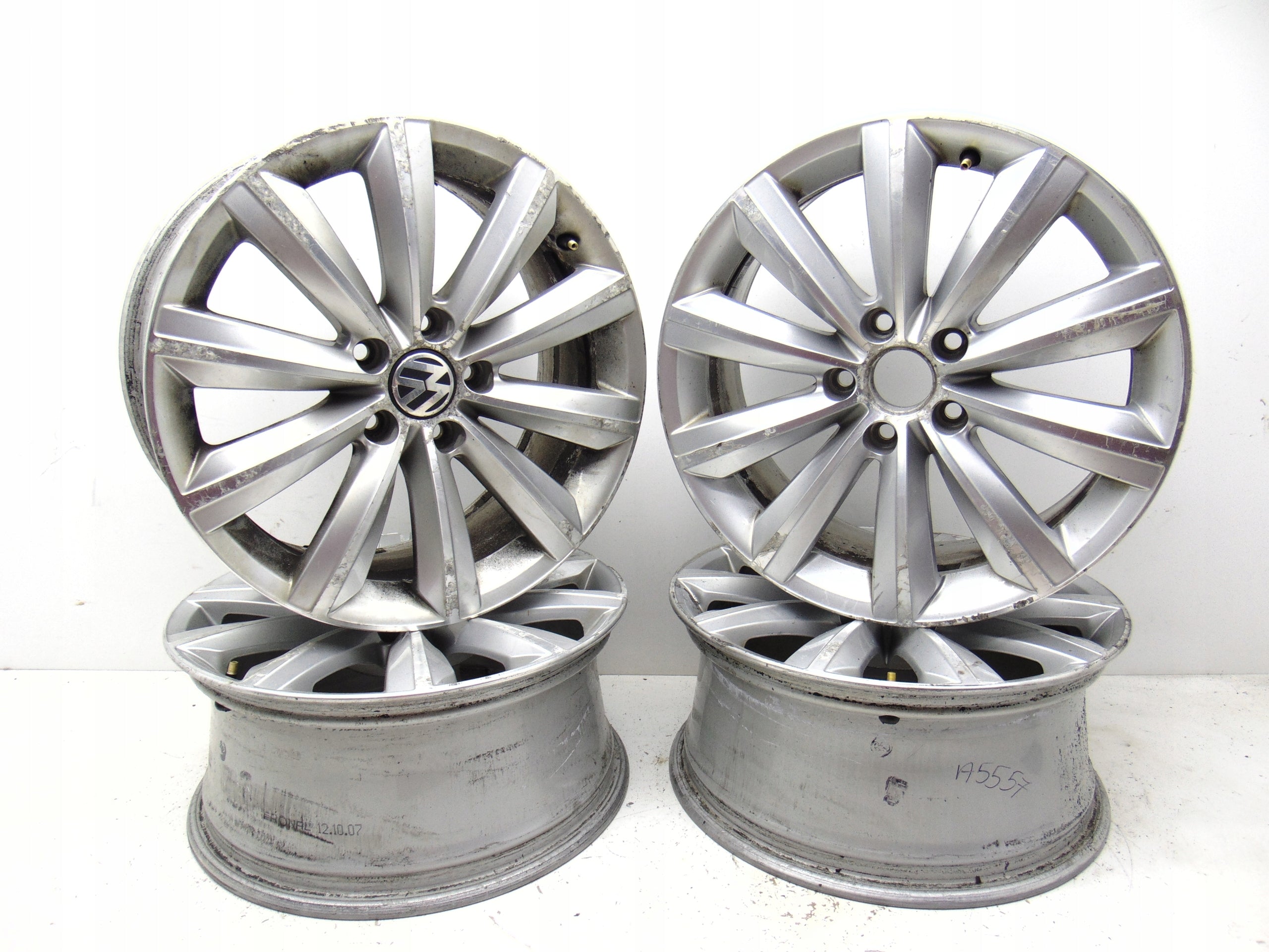  Alu Felge Volkswagen Passat Aluminum rim 17 Zoll 7.5J 5x112 3AA601025F product image