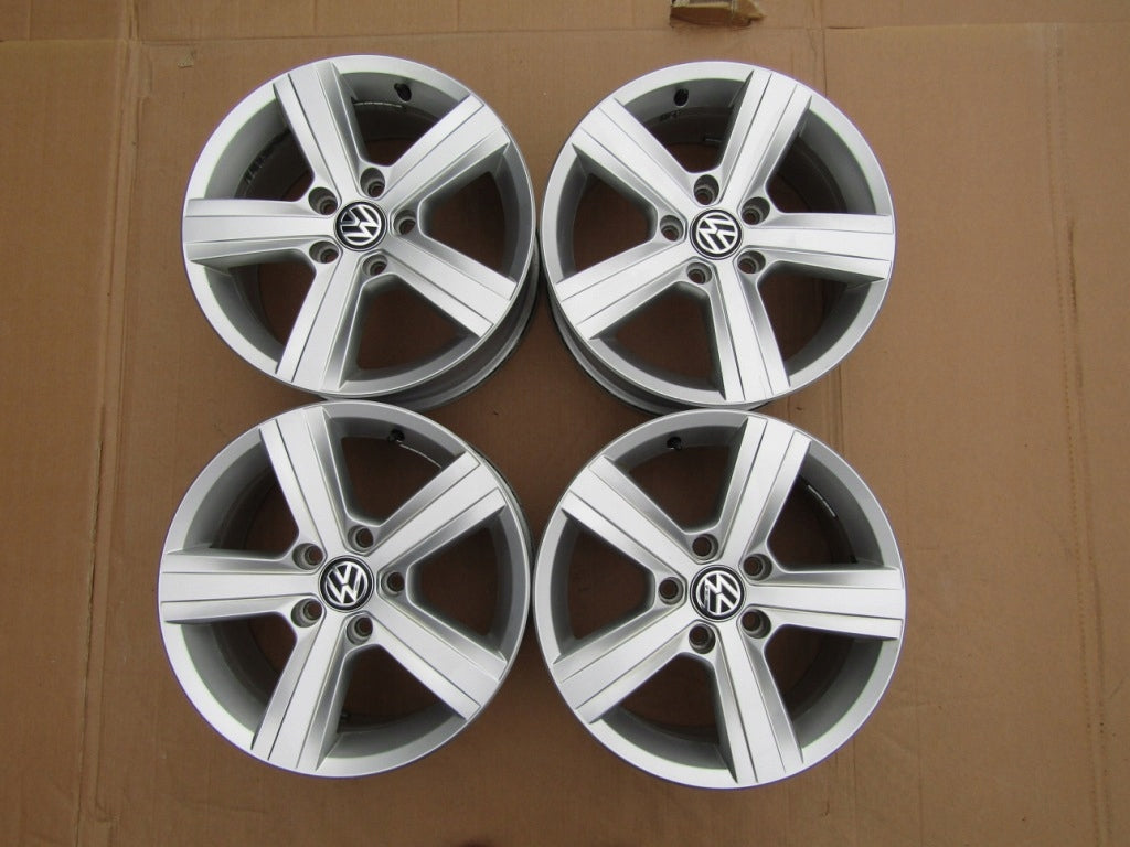 Alu Felge Volkswagen Jetta Caddy Golf V Touran Golf Passat 16 Zoll 6.5J 5x112 46ET 5G0601025P