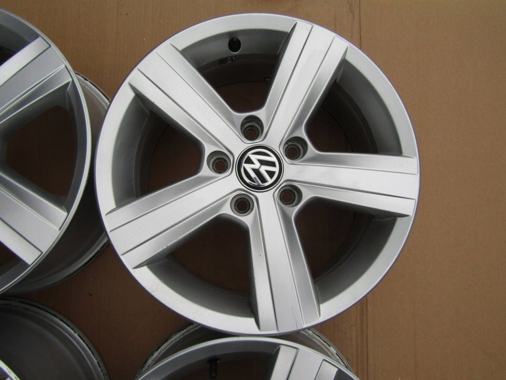 Alu Felge Volkswagen Jetta Caddy Golf V Touran Golf Passat 16 Zoll 6.5J 5x112 46ET 5G0601025P