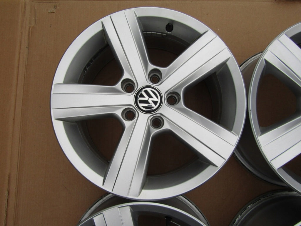 Alu Felge Volkswagen Jetta Caddy Golf V Touran Golf Passat 16 Zoll 6.5J 5x112 46ET 5G0601025P