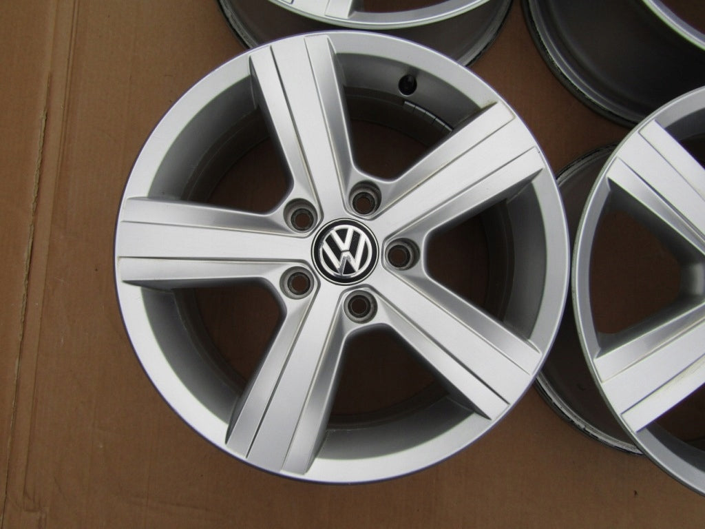 Alu Felge Volkswagen Jetta Caddy Golf V Touran Golf Passat 16 Zoll 6.5J 5x112 46ET 5G0601025P