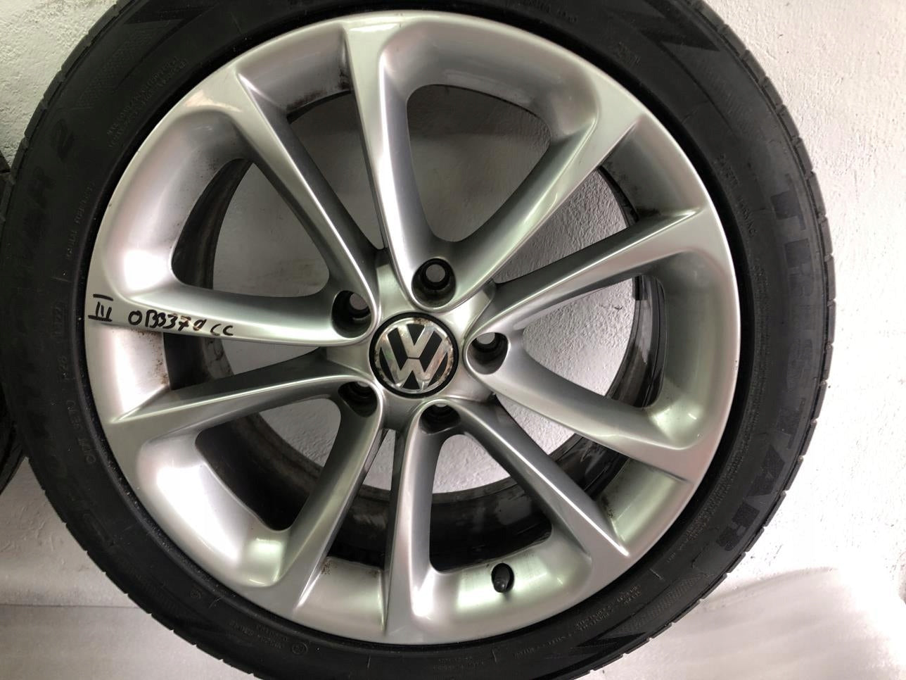 Alu Felge Volkswagen Passat CC T4 Aluminum rim 17 Zoll 8.0J 5x112 41ET