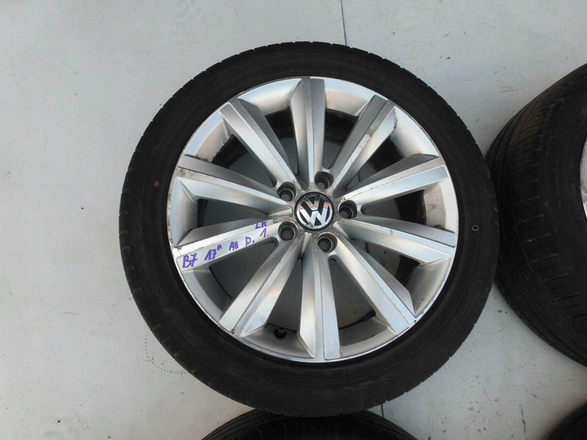 Alu Felge Volkswagen CC Touran Passat 17 Zoll 7.5J 5x112 47ET 3C0601025K