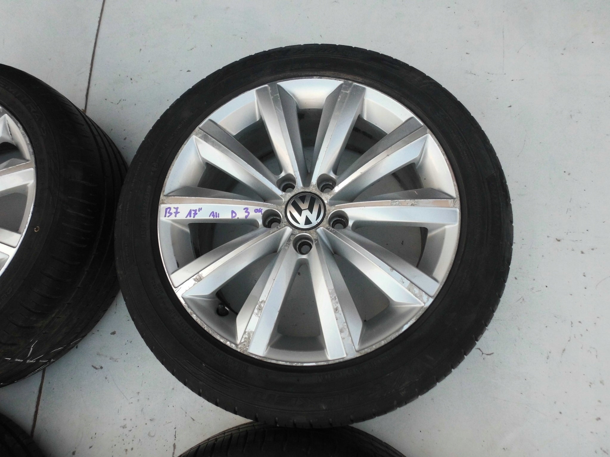 Alu Felge Volkswagen CC Touran Passat 17 Zoll 7.5J 5x112 47ET 3C0601025K