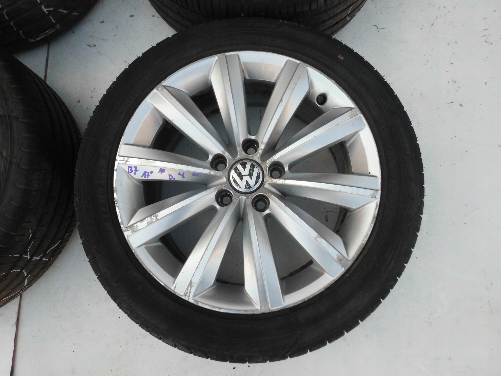 Alu Felge Volkswagen CC Touran Passat 17 Zoll 7.5J 5x112 47ET 3C0601025K