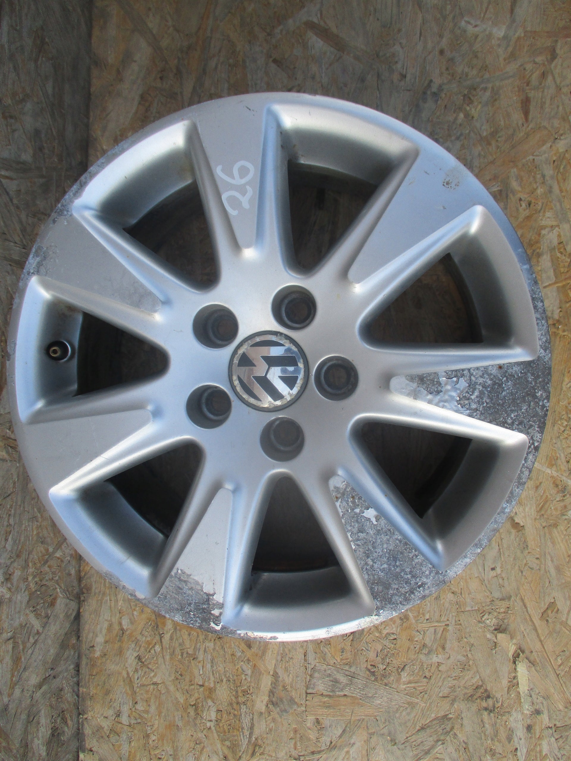 Alu Felge Volkswagen T6 Aluminum rim 16 Zoll 7.0J 5x112 45ET 3C0601025AE