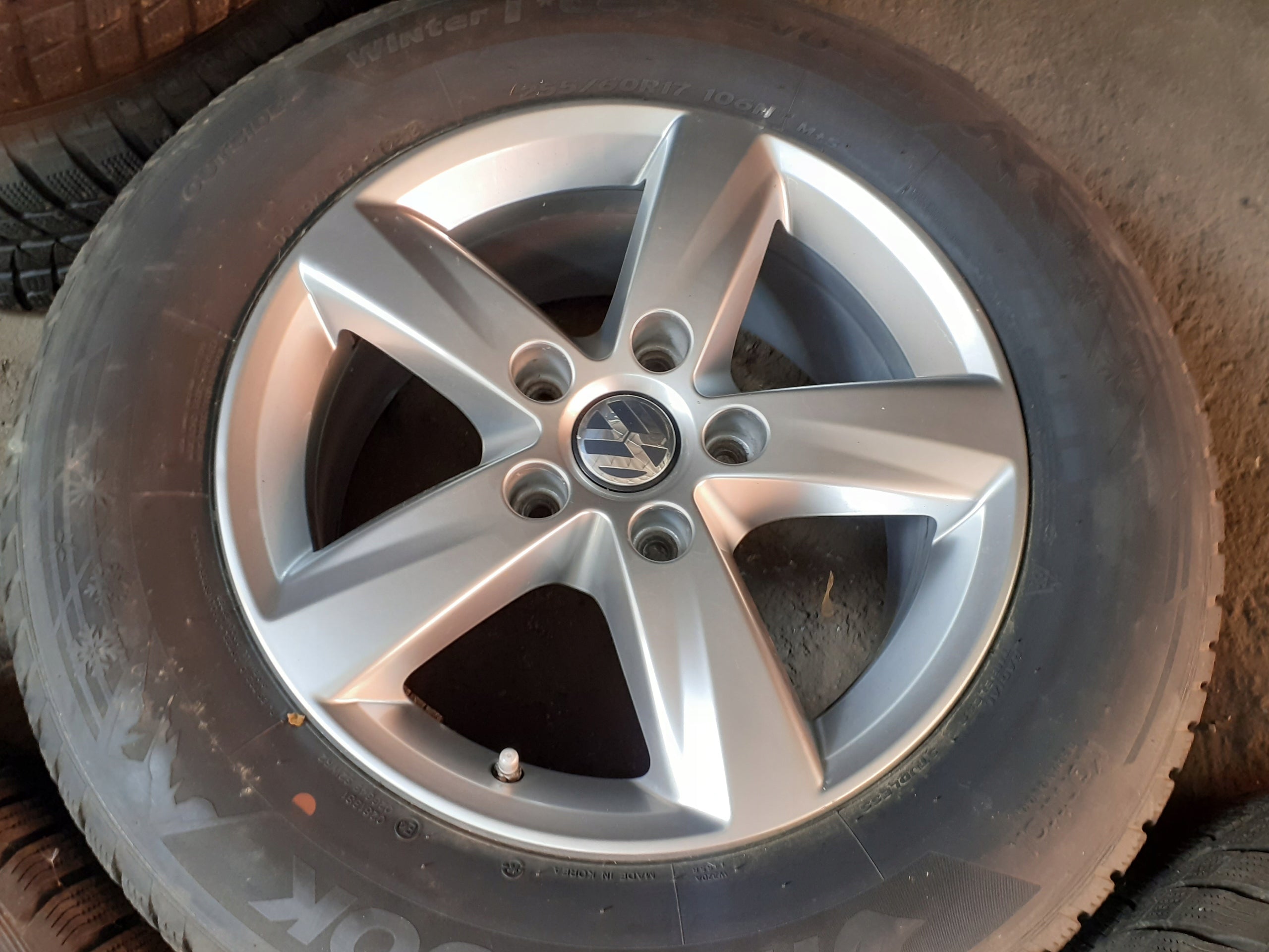 Alu Felge Volkswagen Touareg Aluminum rim 17 Zoll 7.5J 5x130 50ET 7P6601025A