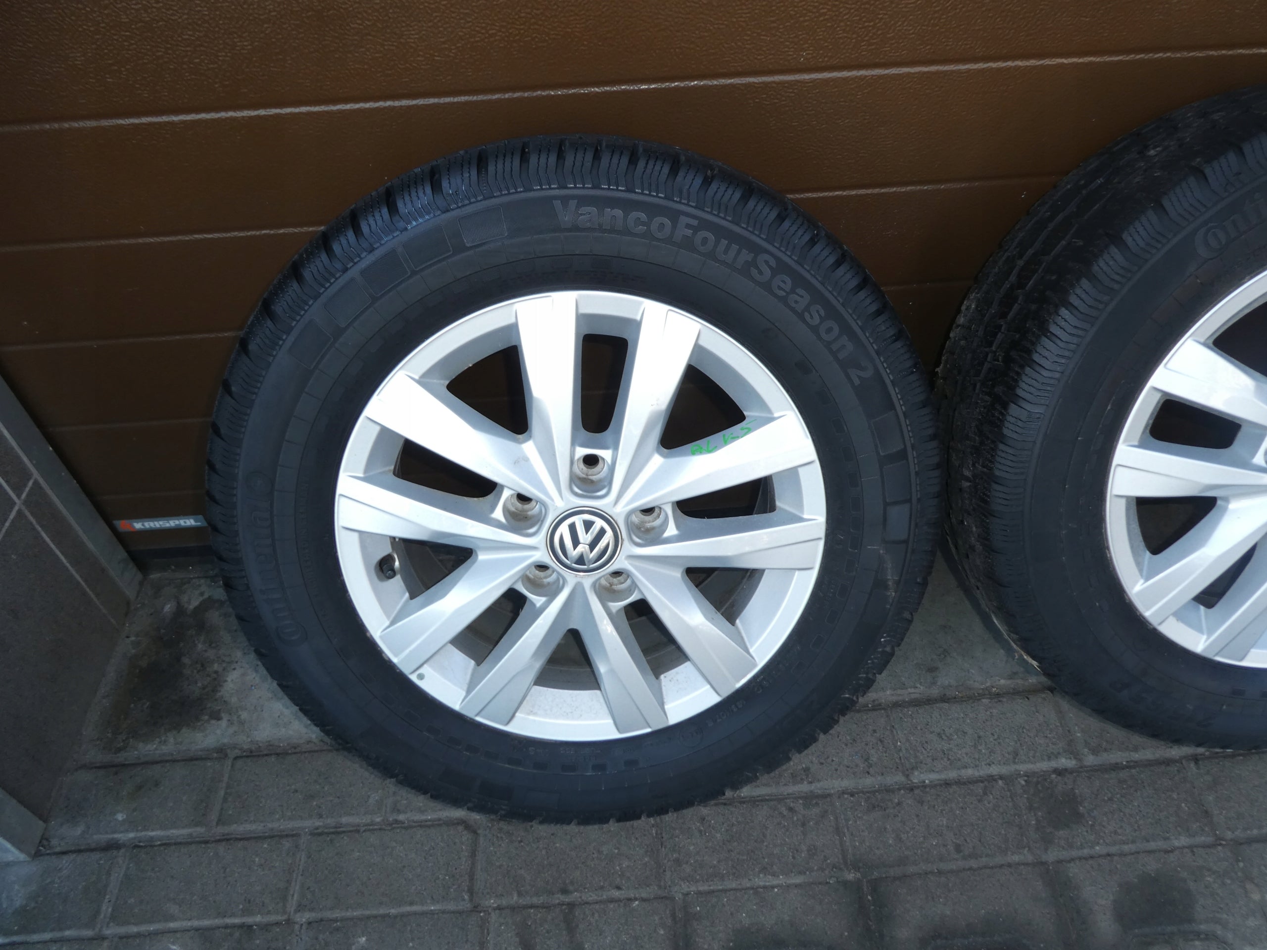 Alu Felge Volkswagen T6 Crafter Aluminum rim 17 Zoll 6.5J 5x120 7E0601025N