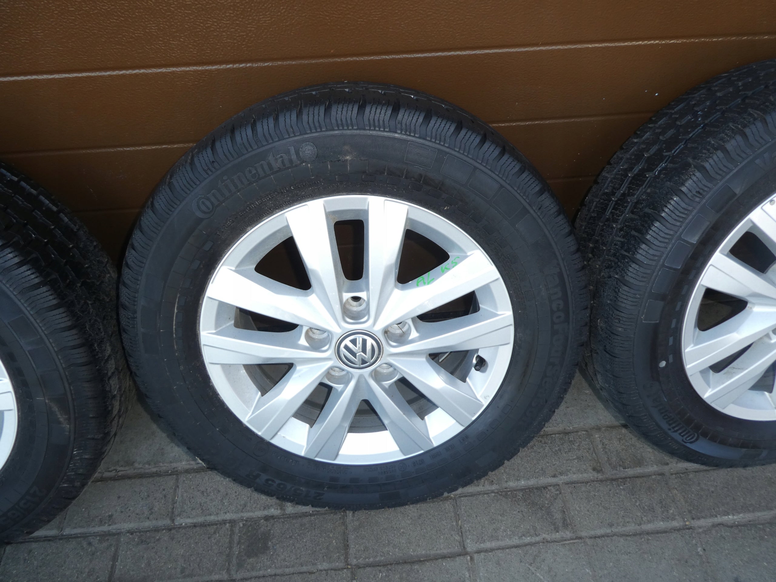 Alu Felge Volkswagen T6 Crafter Aluminum rim 17 Zoll 6.5J 5x120 7E0601025N