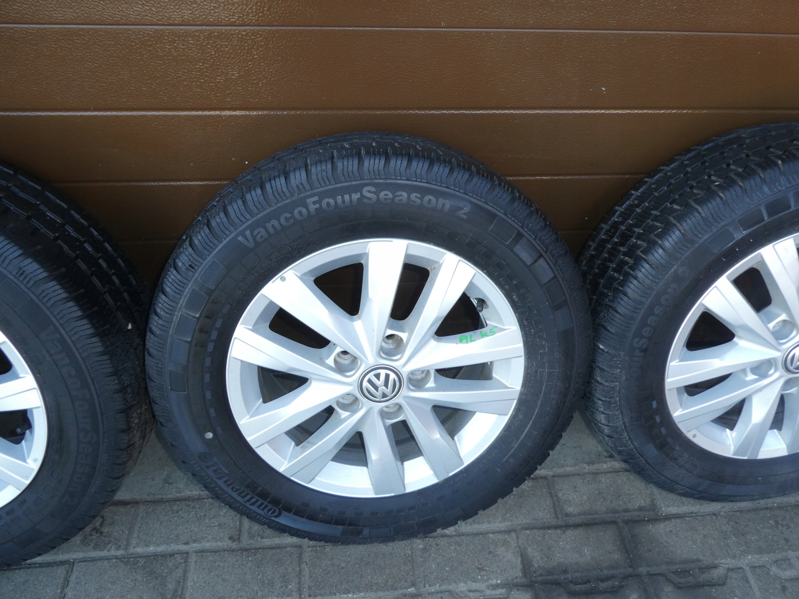 Alu Felge Volkswagen T6 Crafter Aluminum rim 17 Zoll 6.5J 5x120 7E0601025N