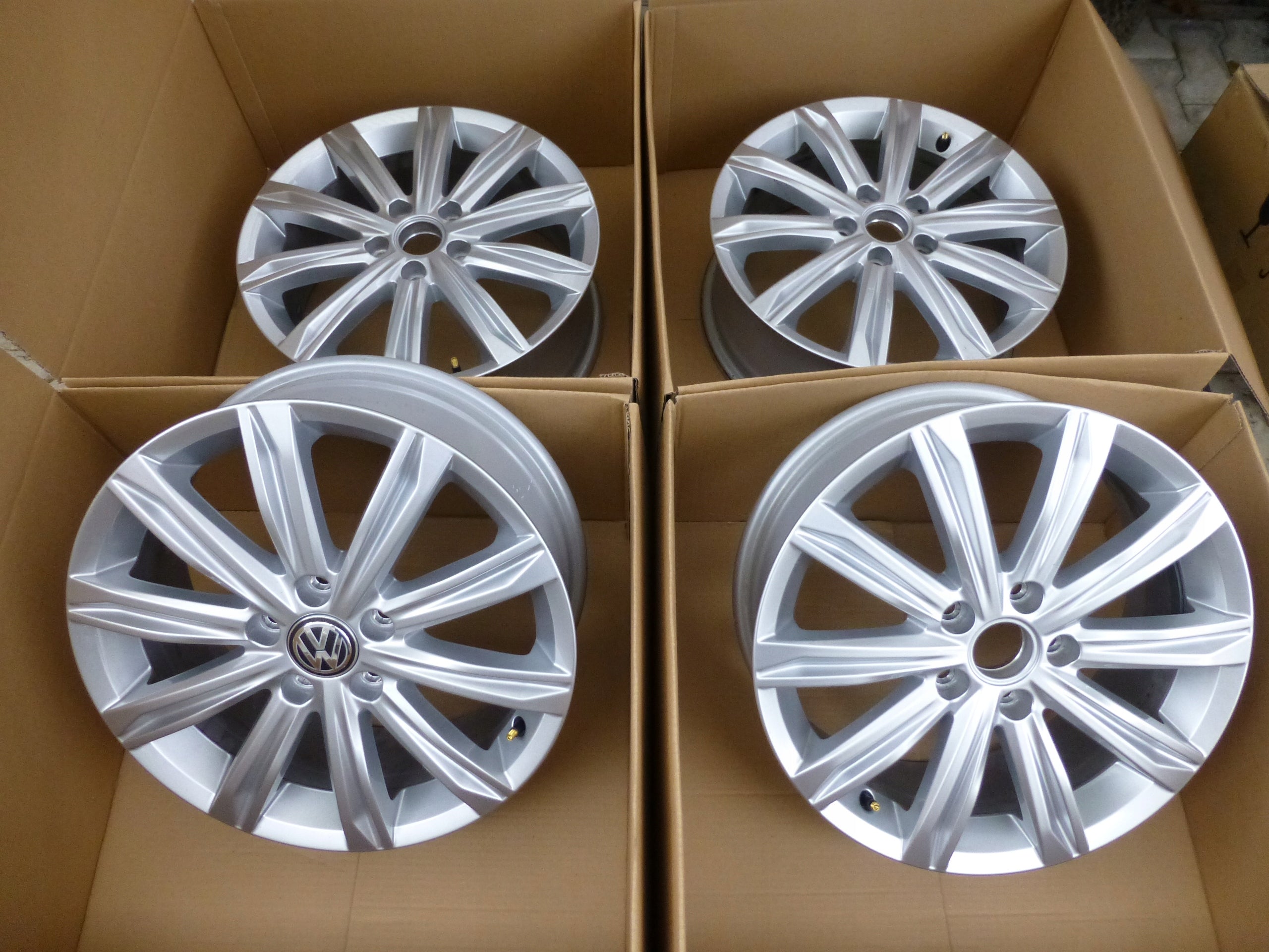 Alu Felge Volkswagen Golf VII Golf Golf VI Golf V Touran Tiguan 17 Zoll 6.5J 5x112