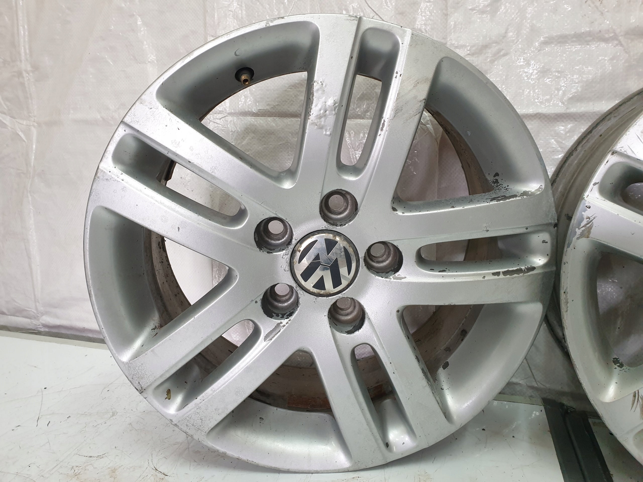 Alu Felge Volkswagen Kombi Golf Aluminum rim 16 Zoll 6.5J 5x112 1k0601025bm