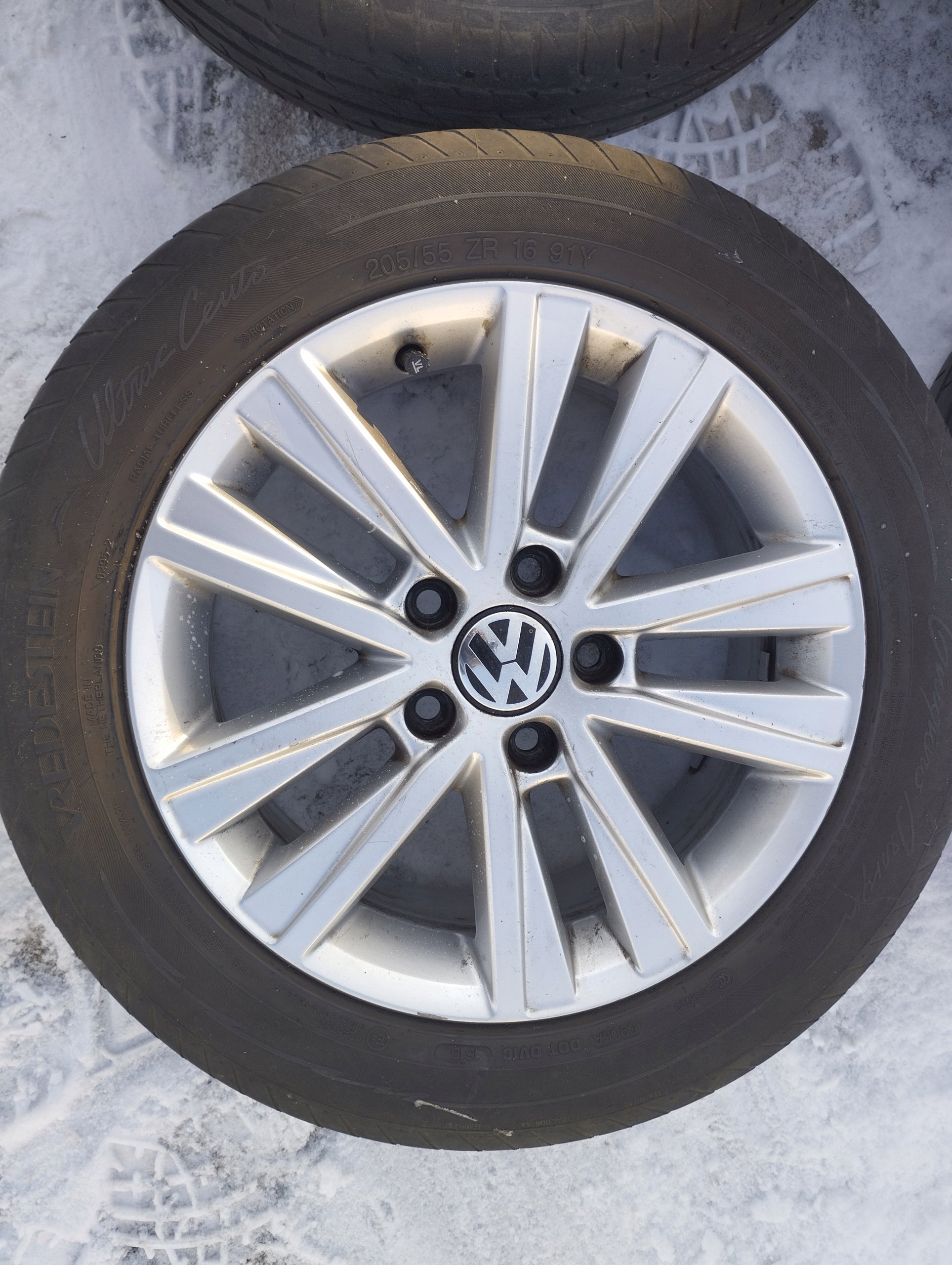 Alu Felge Volkswagen Passat T5 Golf 16 Zoll 6.5J 5x112 5K0601025AJ