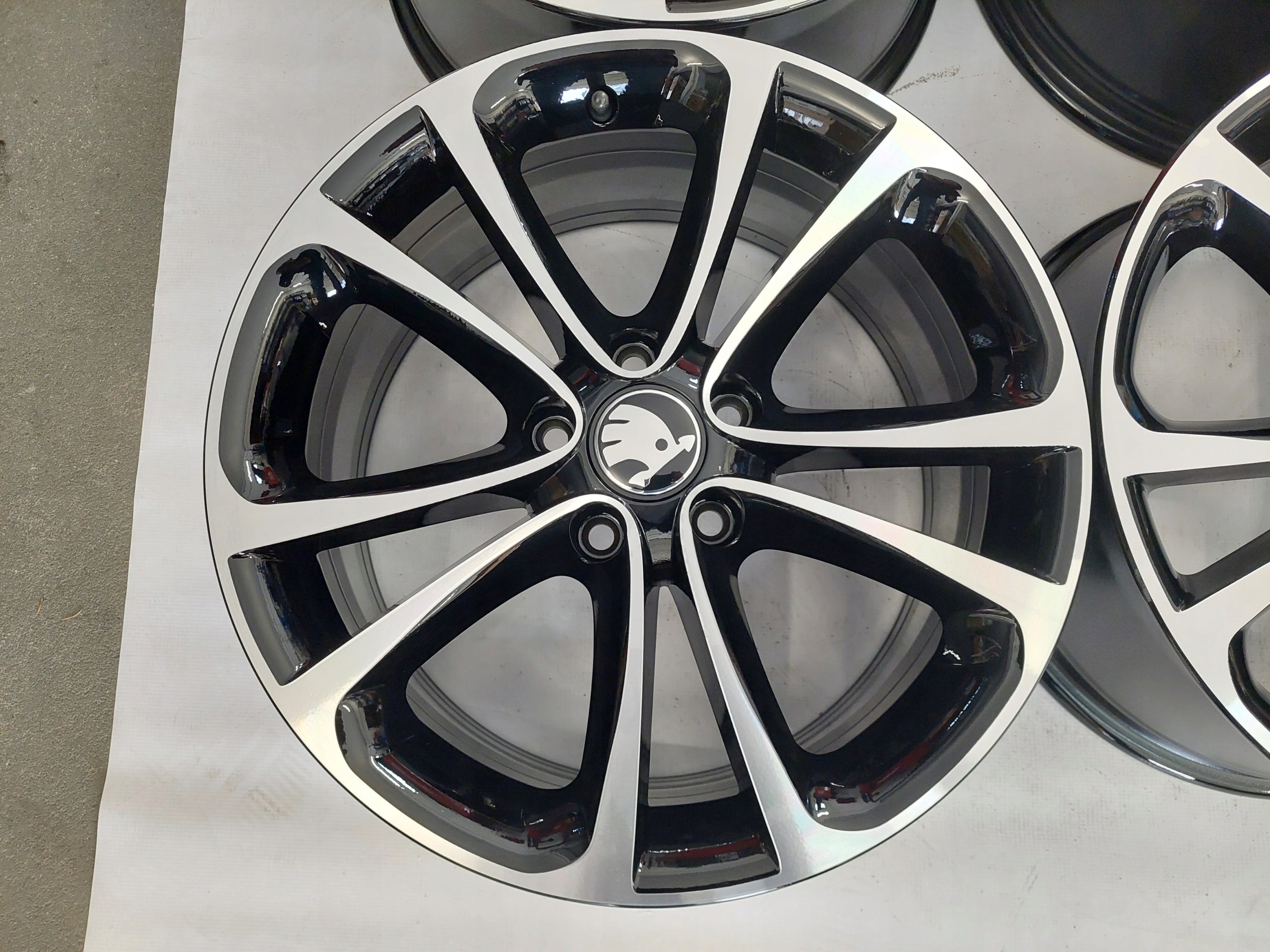 Alu Felge Volkswagen KÃ¤fer Aluminum rim 17 Zoll 8.0J 5x112 3C8601025K