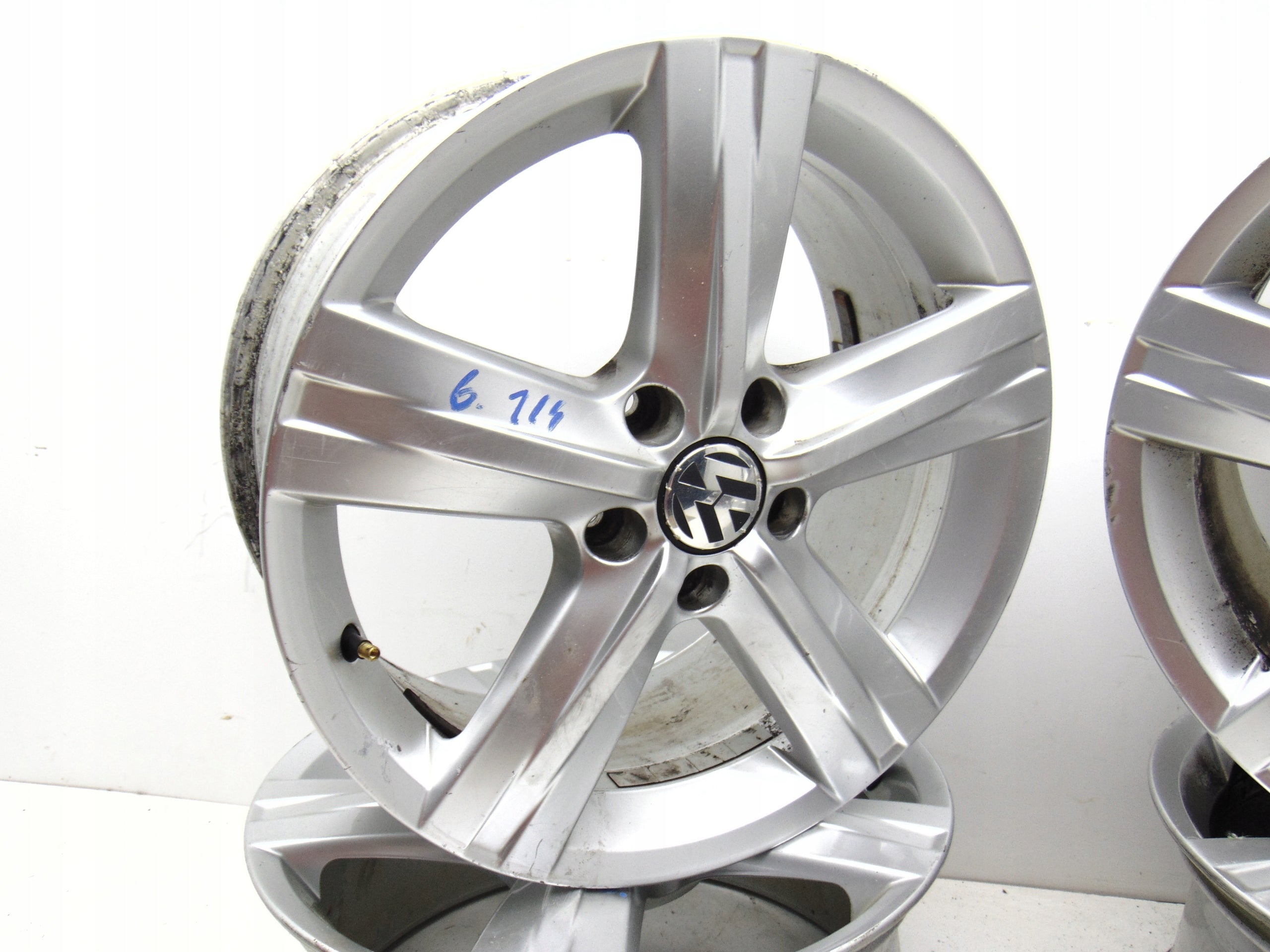 Alu Felge Volkswagen Sharan Touran Passat 17 Zoll 7.5J 5x112 3AA601025E