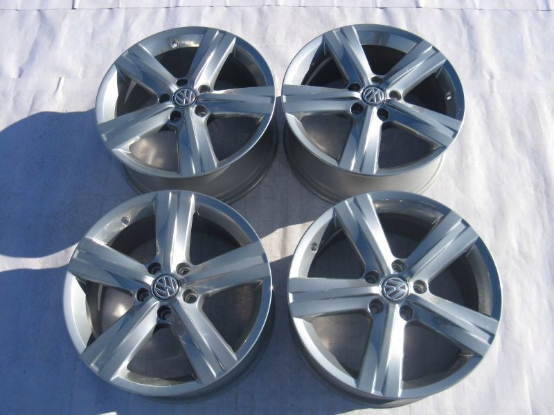  Alu Felge Volkswagen Passat Aluminum rim 17 Zoll 7.5J 5x112 47ET 3AA601025E product image