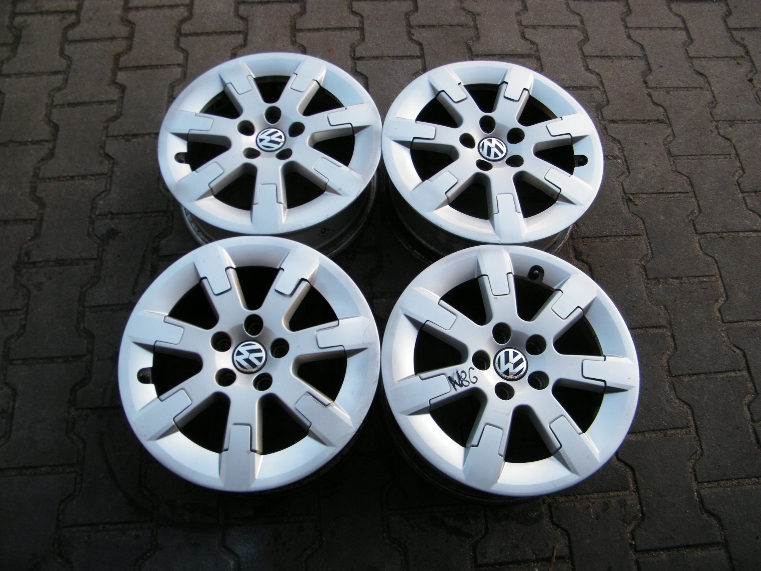  Alu Felge Volkswagen Polo VI T4 Polo Polo V  15 Zoll 5.5J 5x100 38ET 1J0601027Q product image