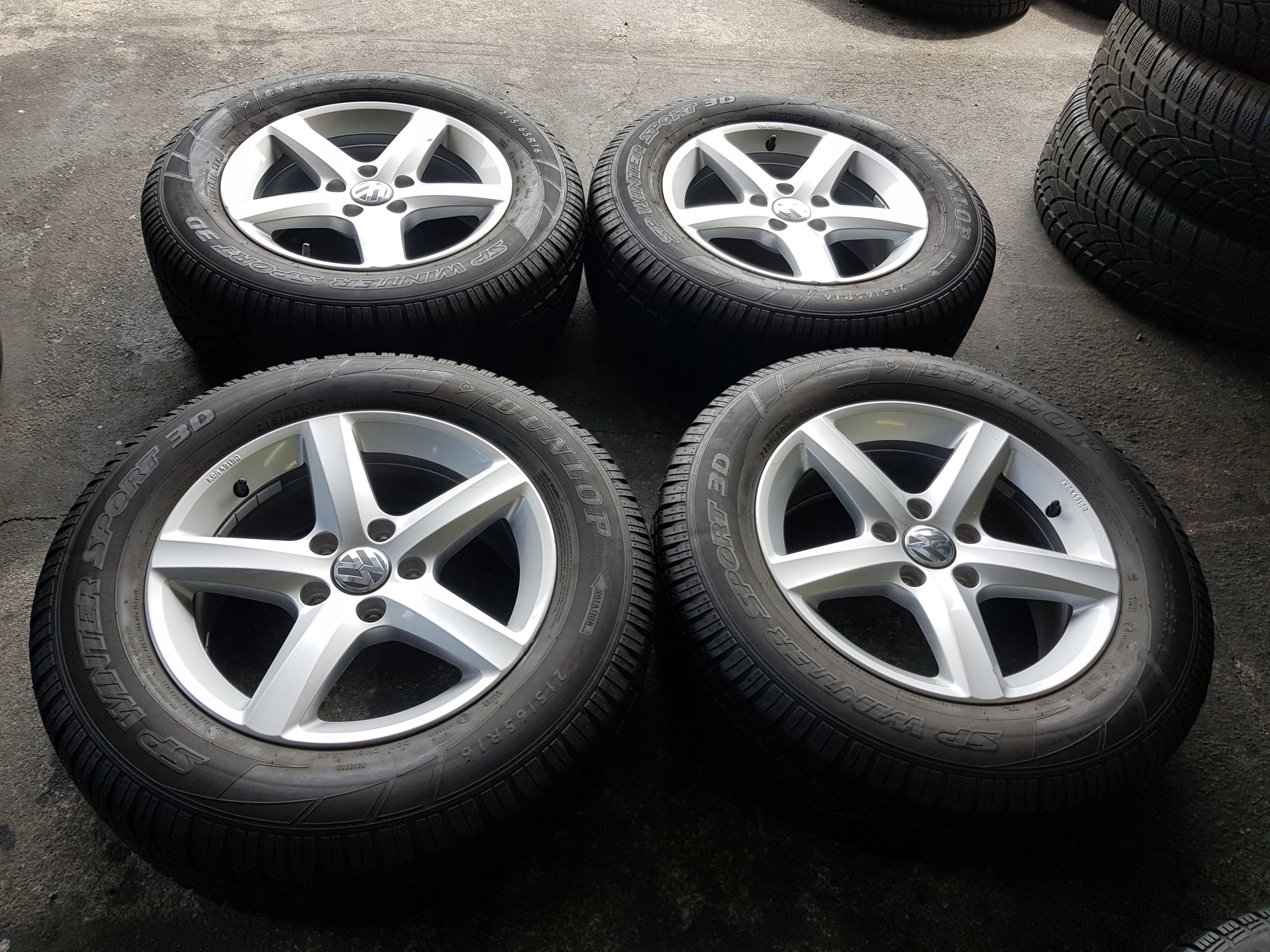  Alu rim Volkswagen Sharan Tiguan Aluminum rim 16 inch 6.5J 5x112 33ET  product image