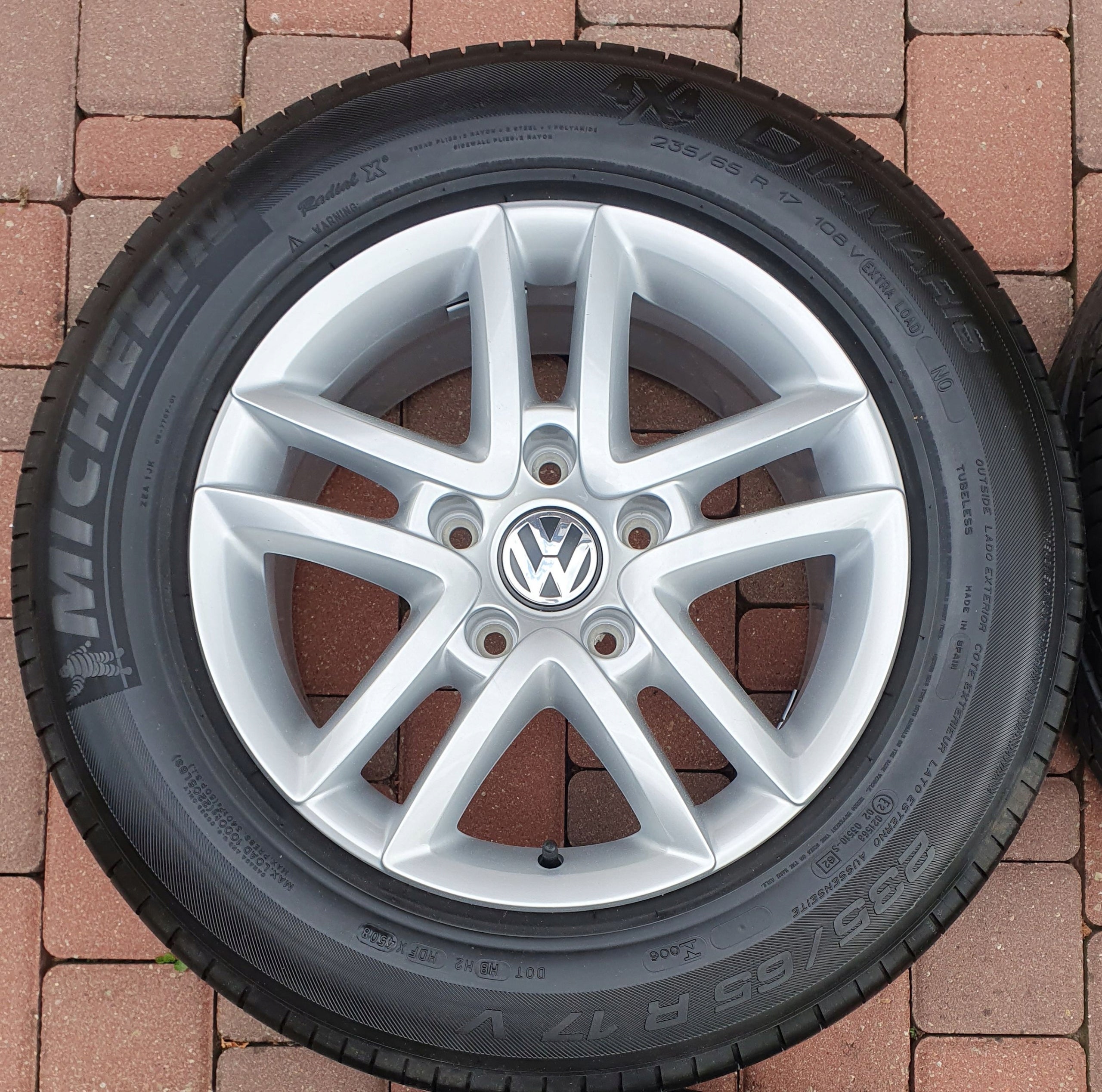 Alu Felge Volkswagen Touareg Aluminum rim 17 Zoll 7.5J 5x130 55ET 7L6601025AK