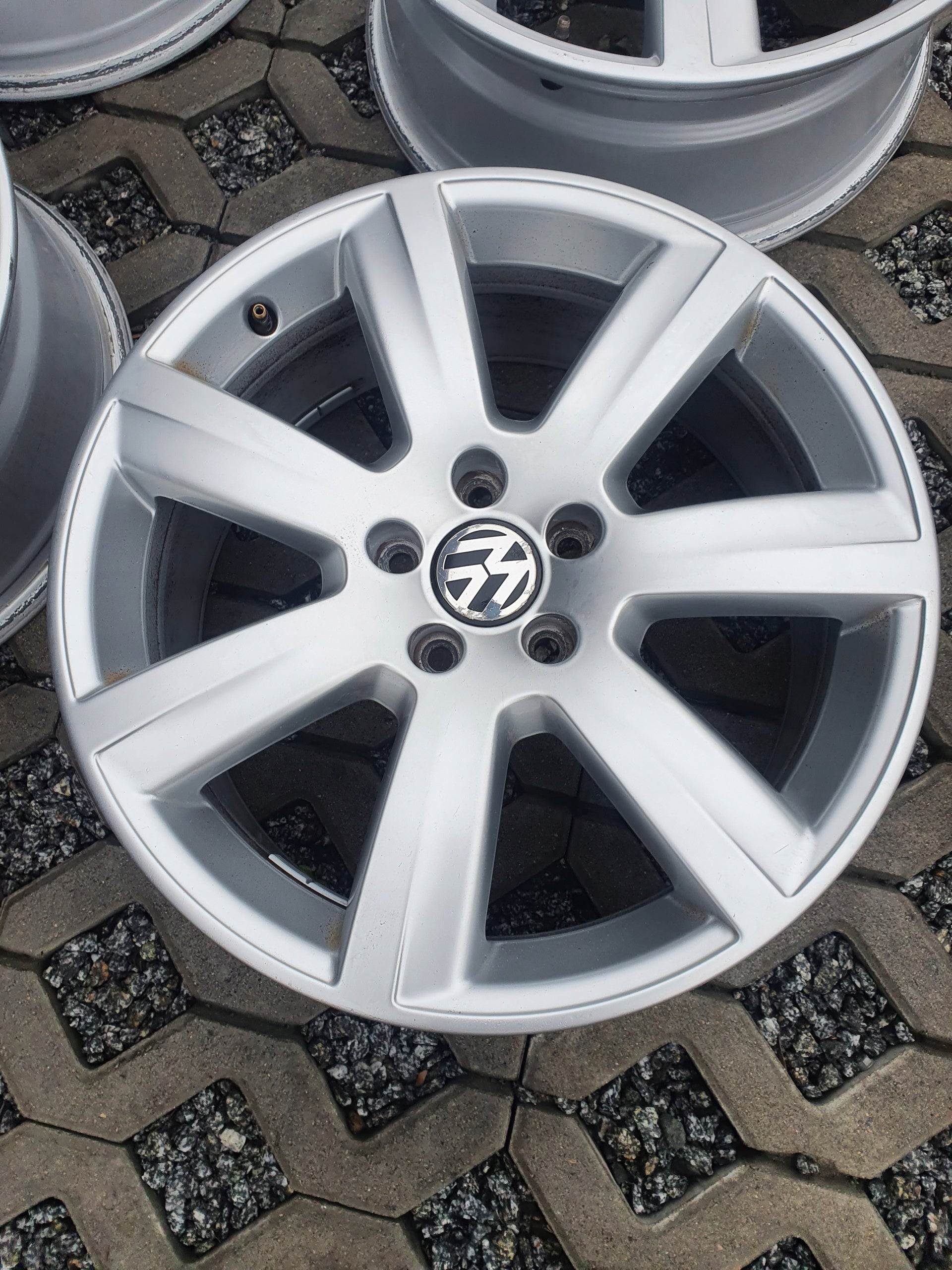 Alu Felge Volkswagen Phaeton T4 Aluminum rim 18 Zoll 7.5J 5x112 3D0601025AM