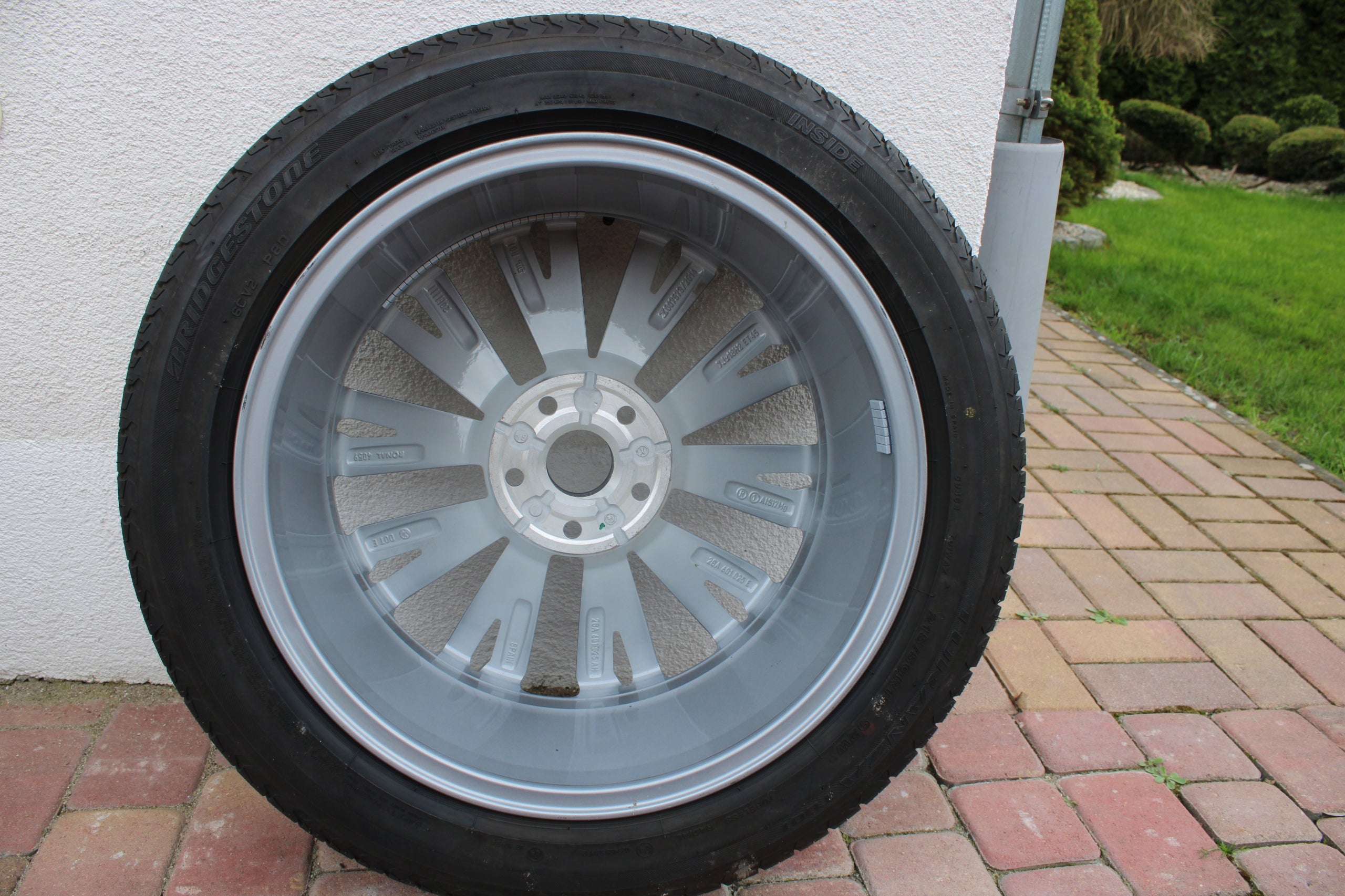 1x Alu Felge Volkswagen T4 Aluminum rim 18 Zoll 7.0J 5x112 2GA601025E