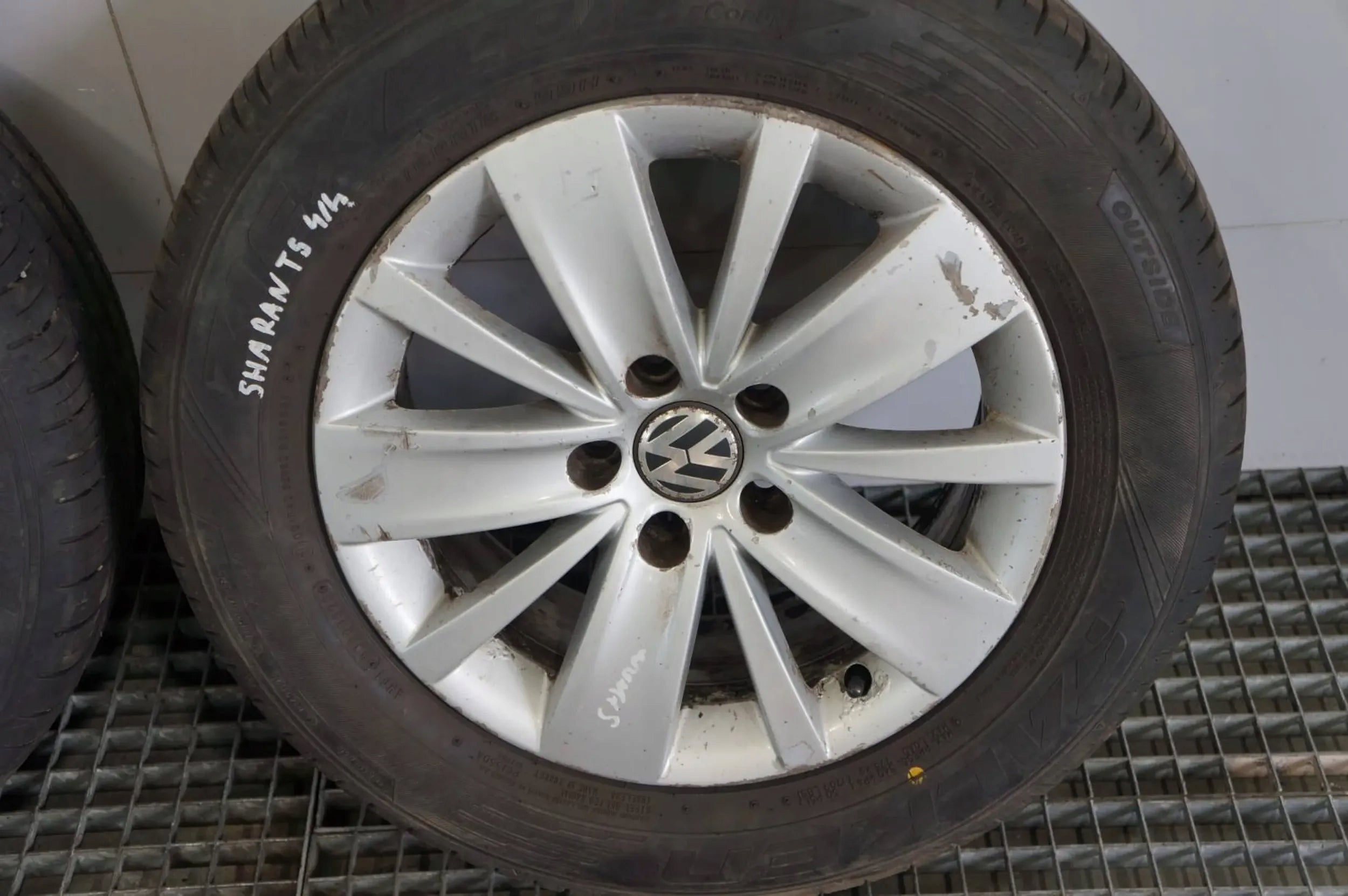 Alu Felge Volkswagen T3 Sharan 16 Zoll 6.5J 5x112 33ET 7N0601025K