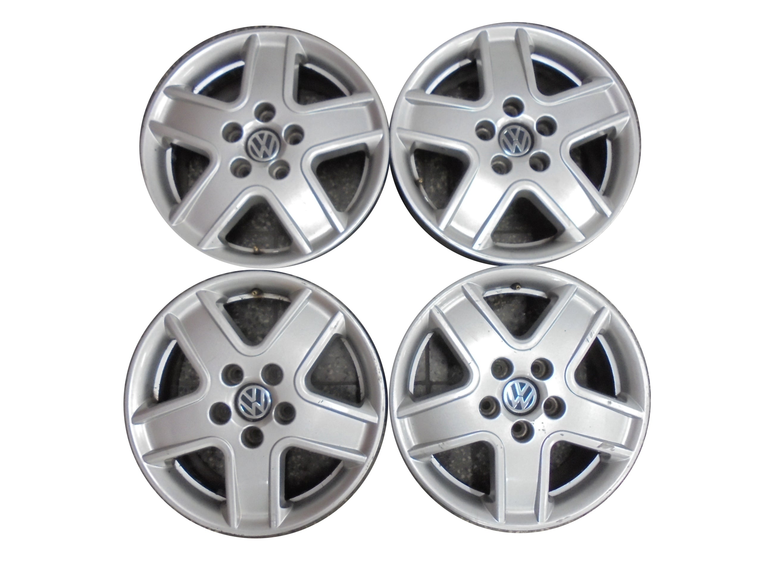  Alu Felge Volkswagen Sharan T4 Aluminum rim 16 Zoll 7.0J 5x112 59ET 7M3601149 product image