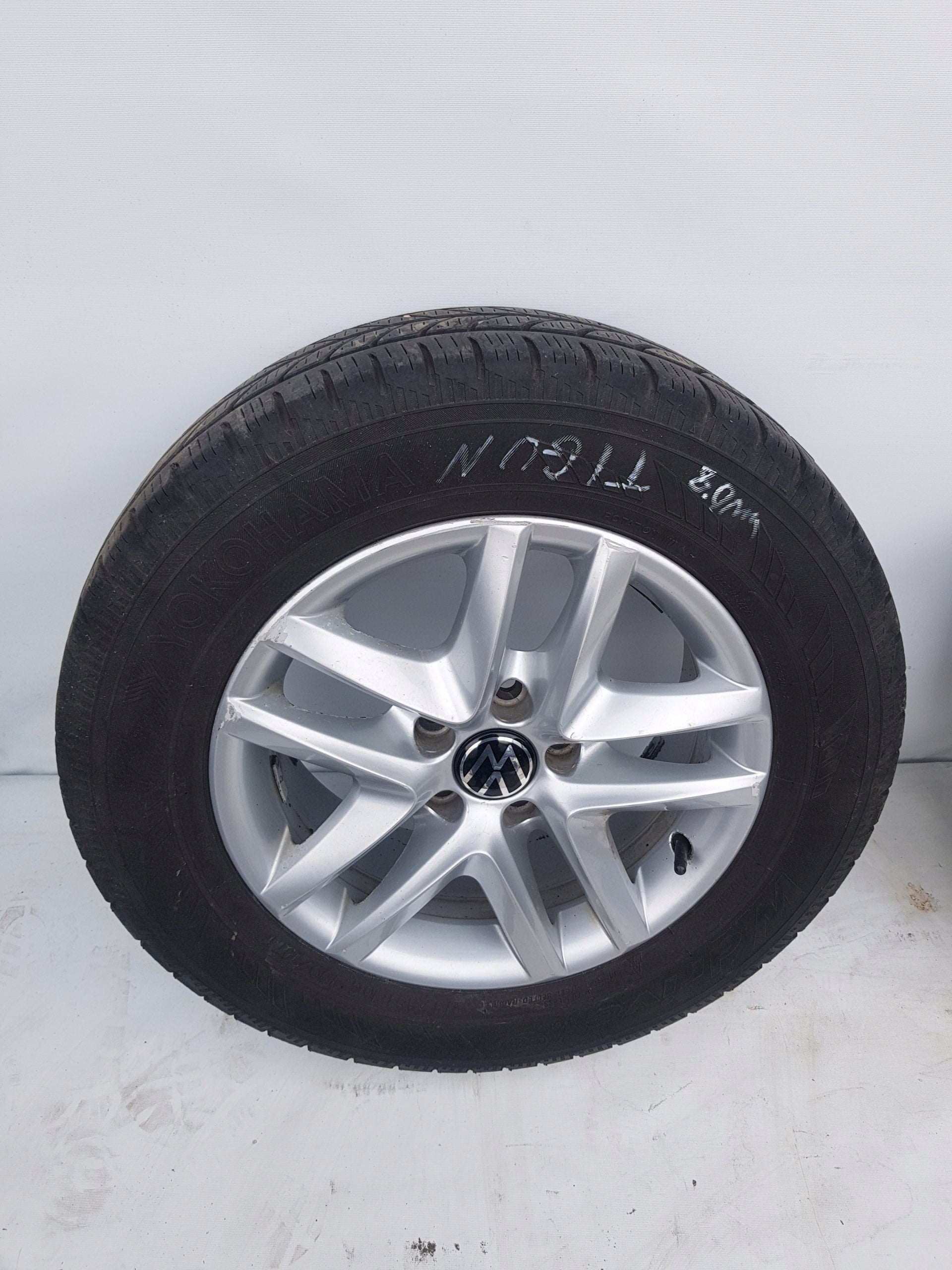 Alu Felge Volkswagen Sharan Tiguan Aluminum rim 16 Zoll 6.5J 5x112