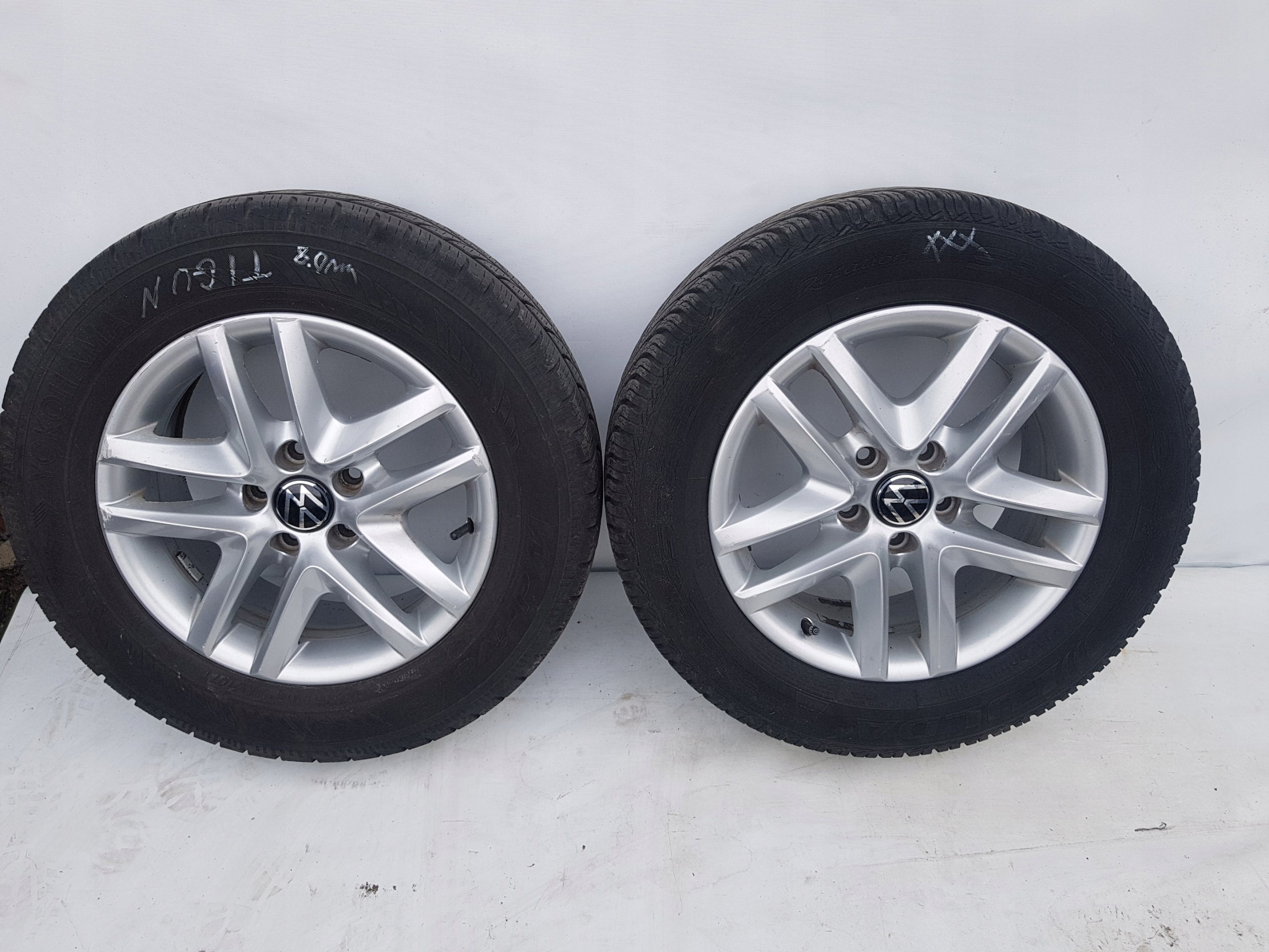 Alu Felge Volkswagen Sharan Tiguan Aluminum rim 16 Zoll 6.5J 5x112